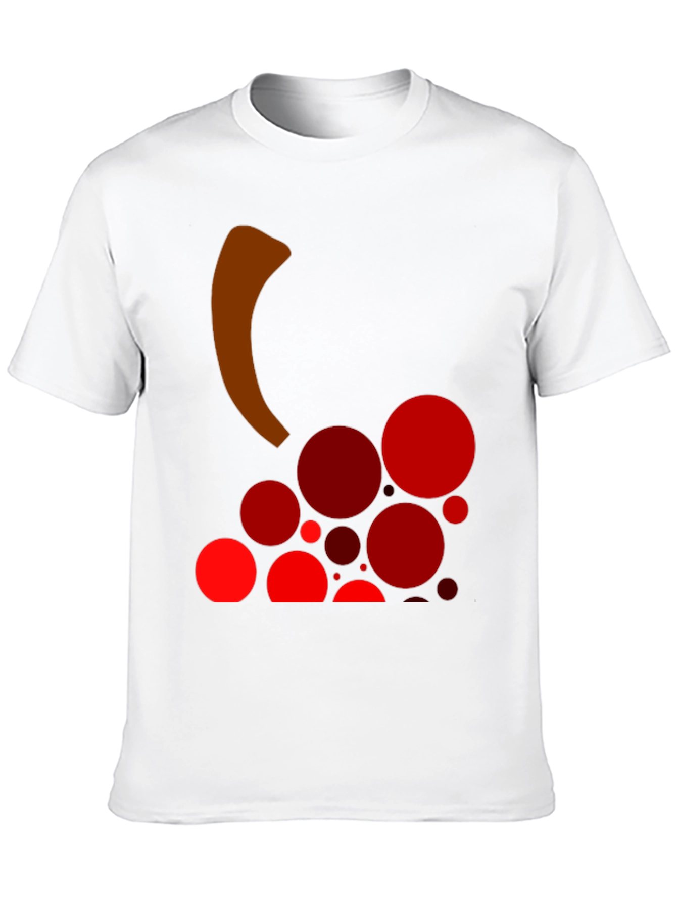 Black Grape Design Black T-Shirt view 10