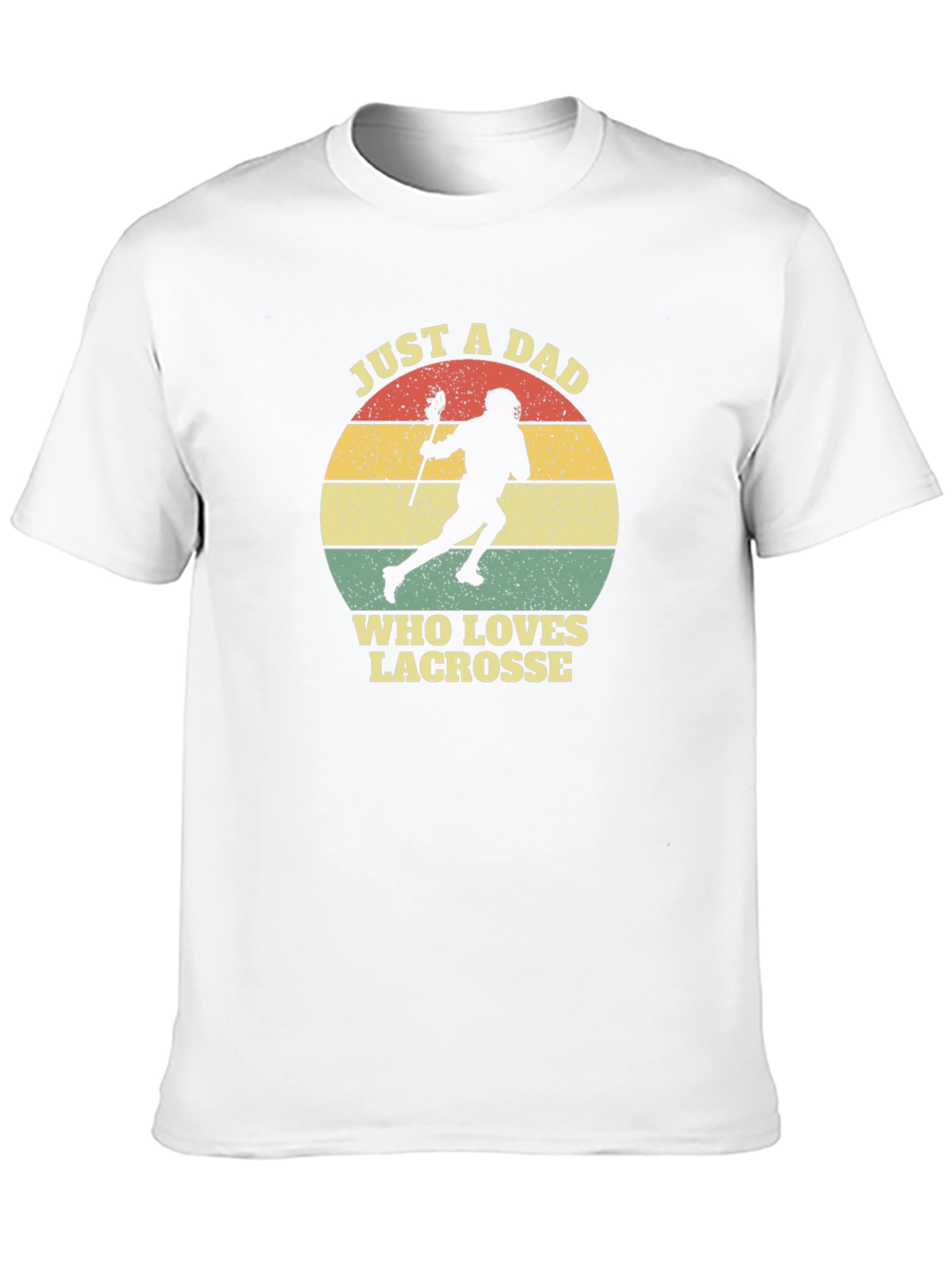 Black Lacrosse Dad Graphic Tee view 10