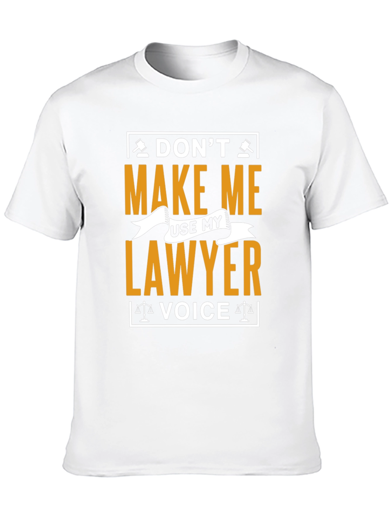 Black Don't Make Me Use My Lawyer Voice T-Shirt view 10