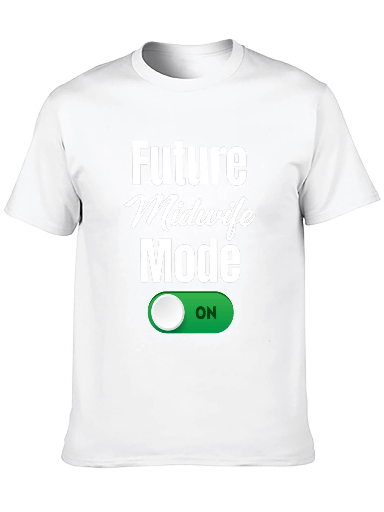 Black Future Midwife Mode On T-Shirt view 10