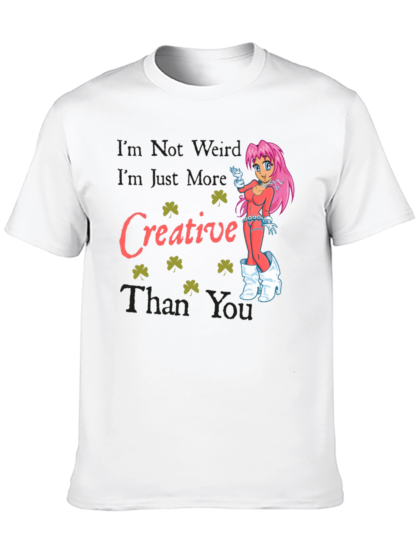 Black Creative Graphic T-Shirt - Unique Design view 10