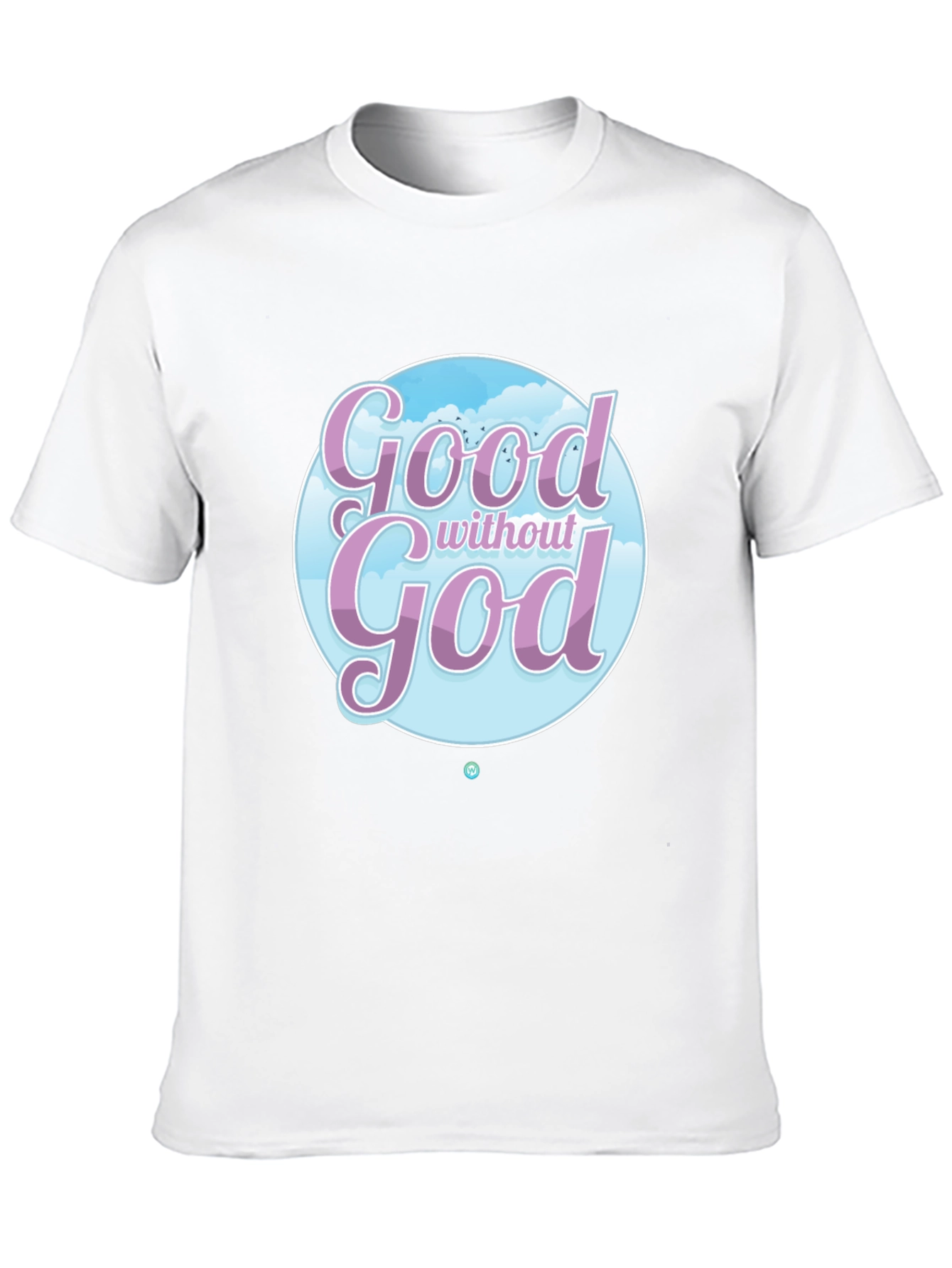 Black Good Without God Graphic T-Shirt view 10