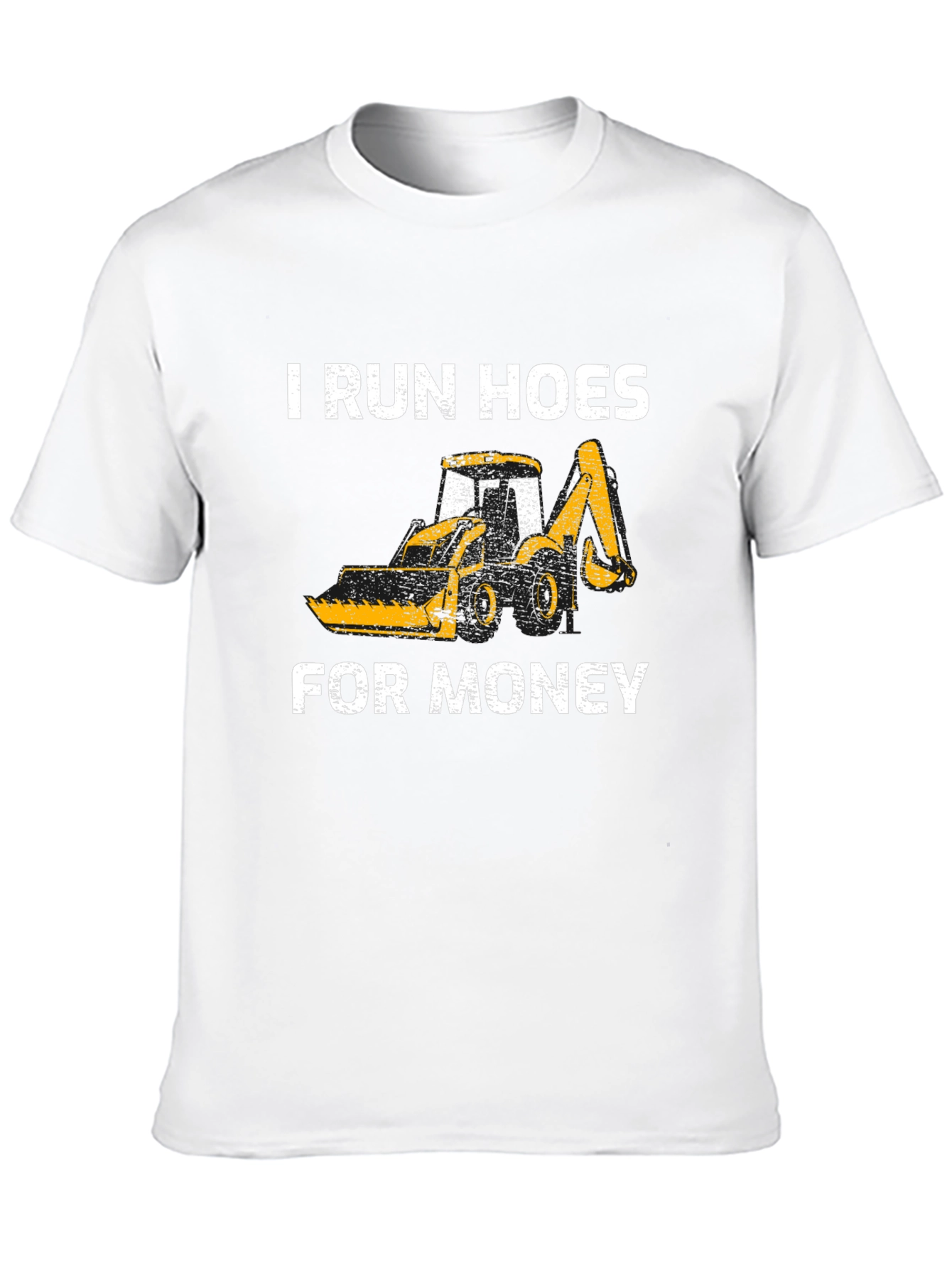Black I Run Hoes For Money T-Shirt view 10