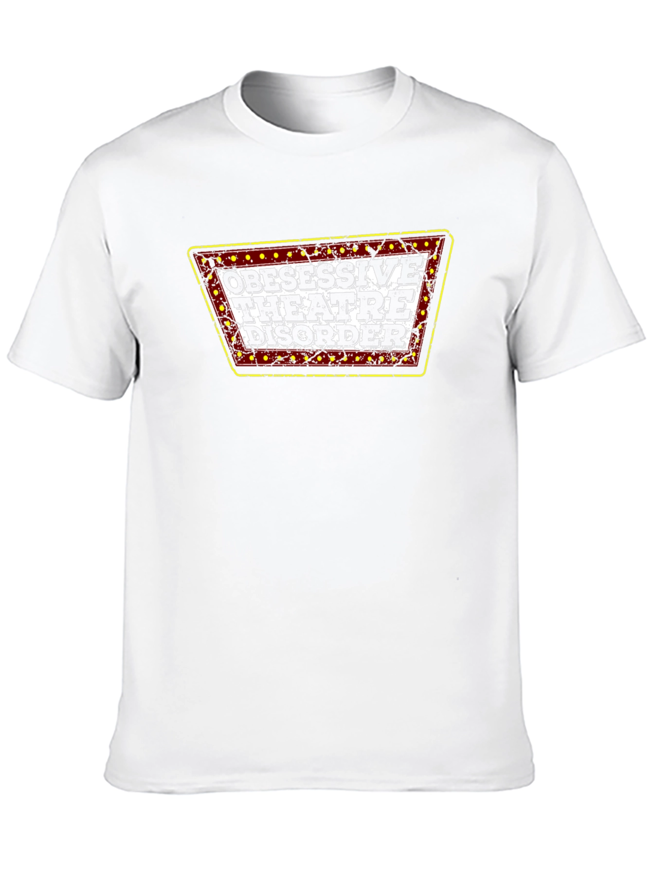 Black Obsessive Theatre Disorder Tee view 10