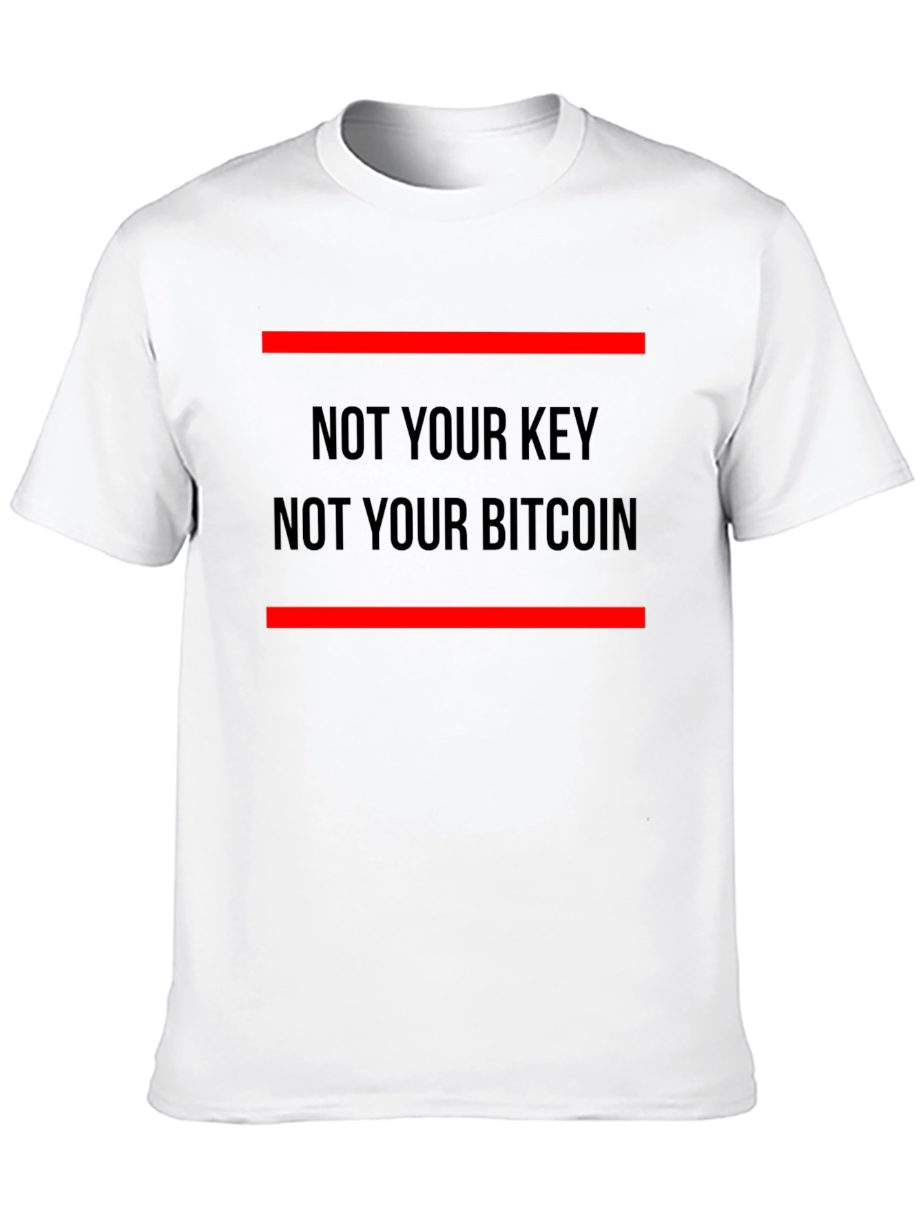 Not Your Keys Not Your Bitcoin T-Shirt - 10
