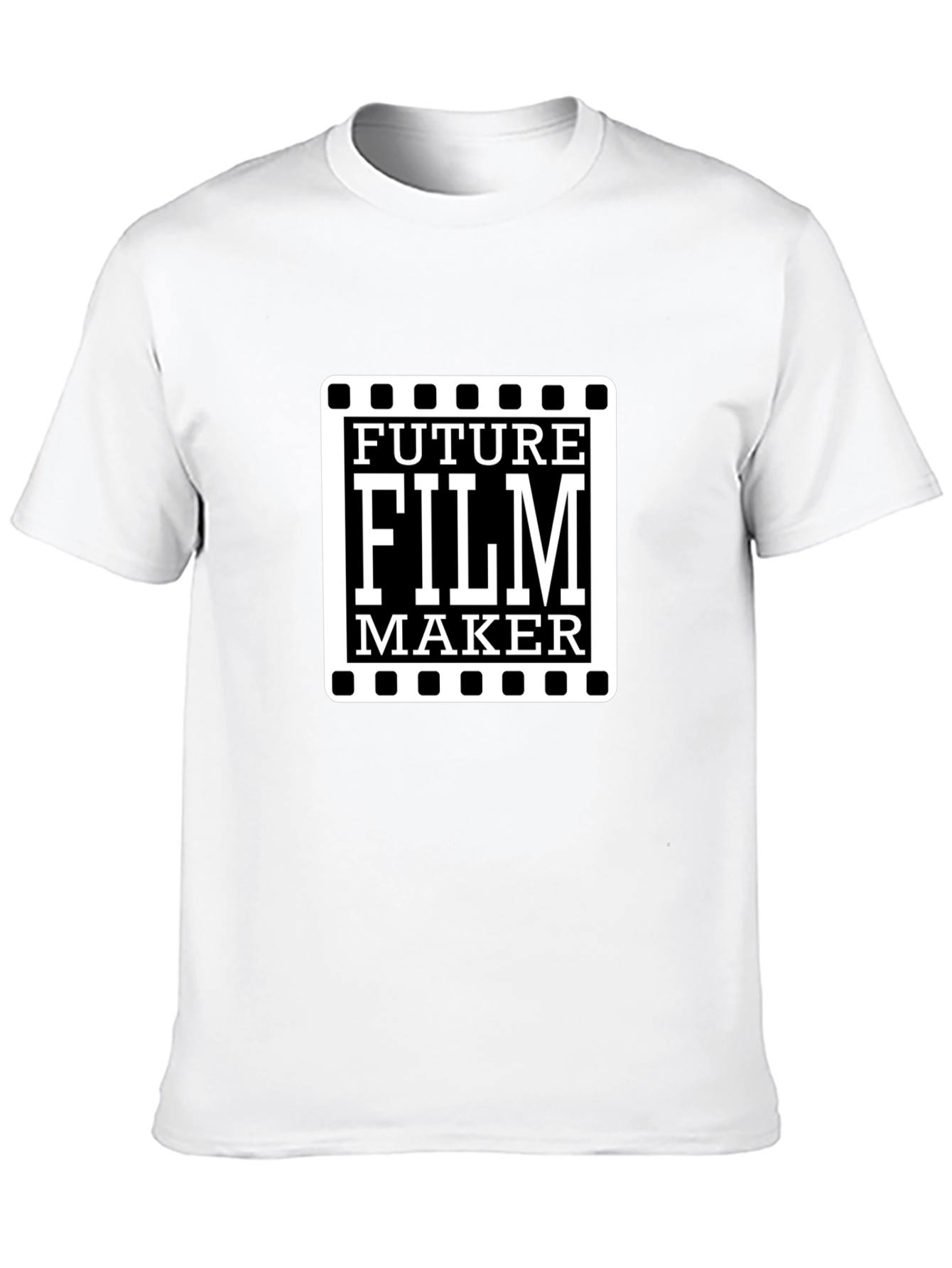 Black Future Film Maker Graphic Tee - Black T-Shirt view 10