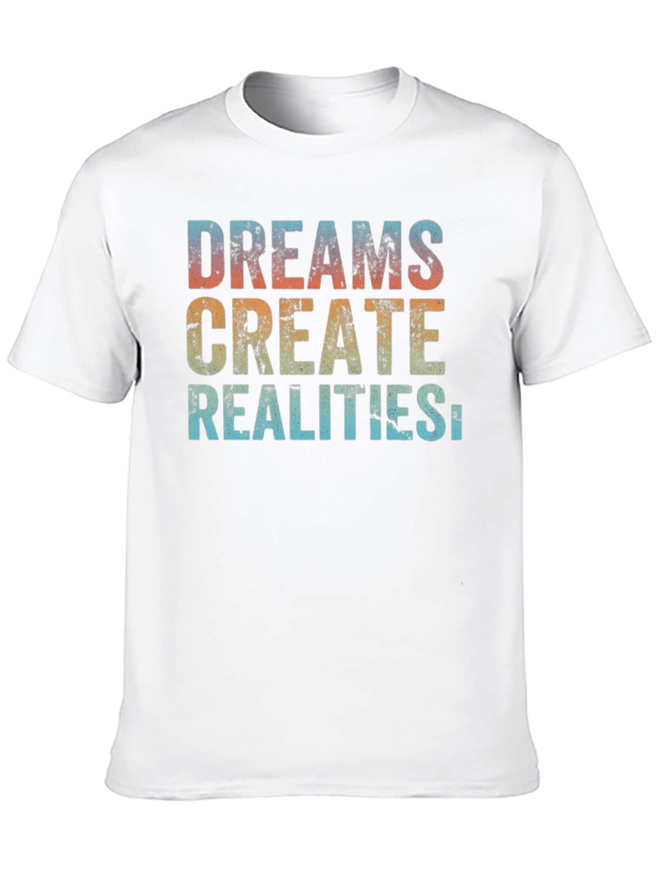 Black Dreams Create Realities Graphic Tee view 10