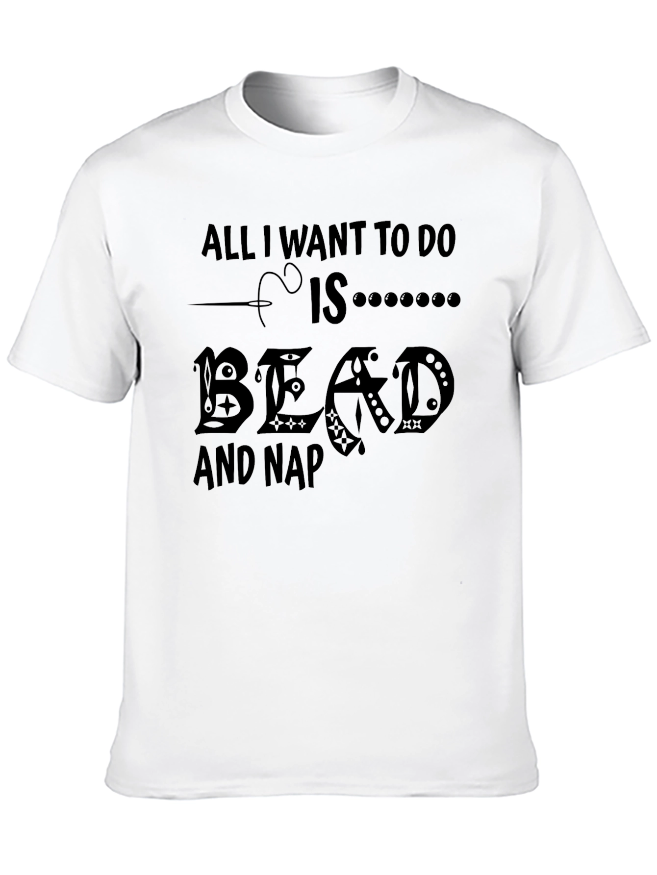 Black Bead and Nap T-Shirt view 10