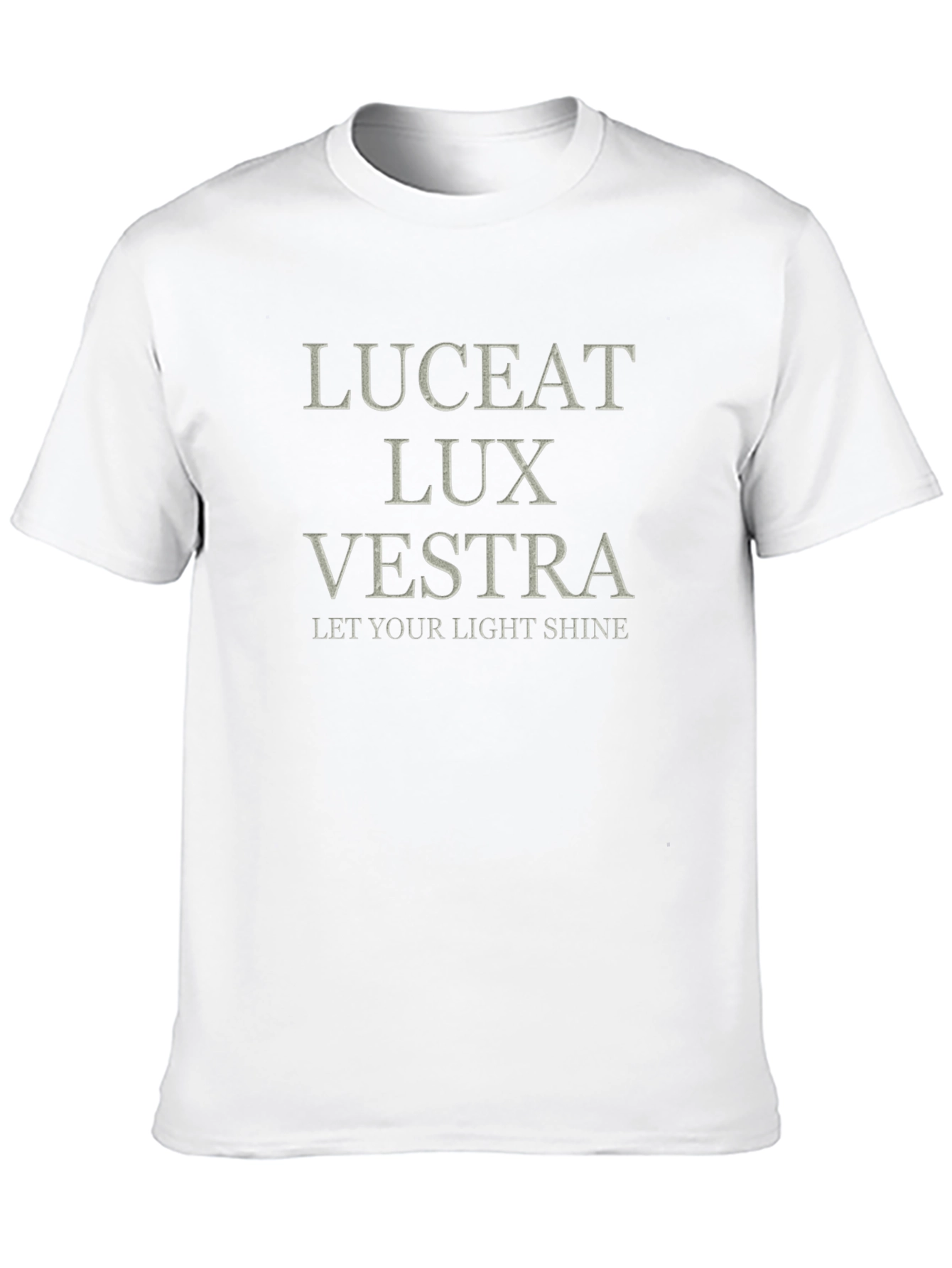 Black Luceat Lux Vestra Graphic Tee - Let Your Light Shine! view 10
