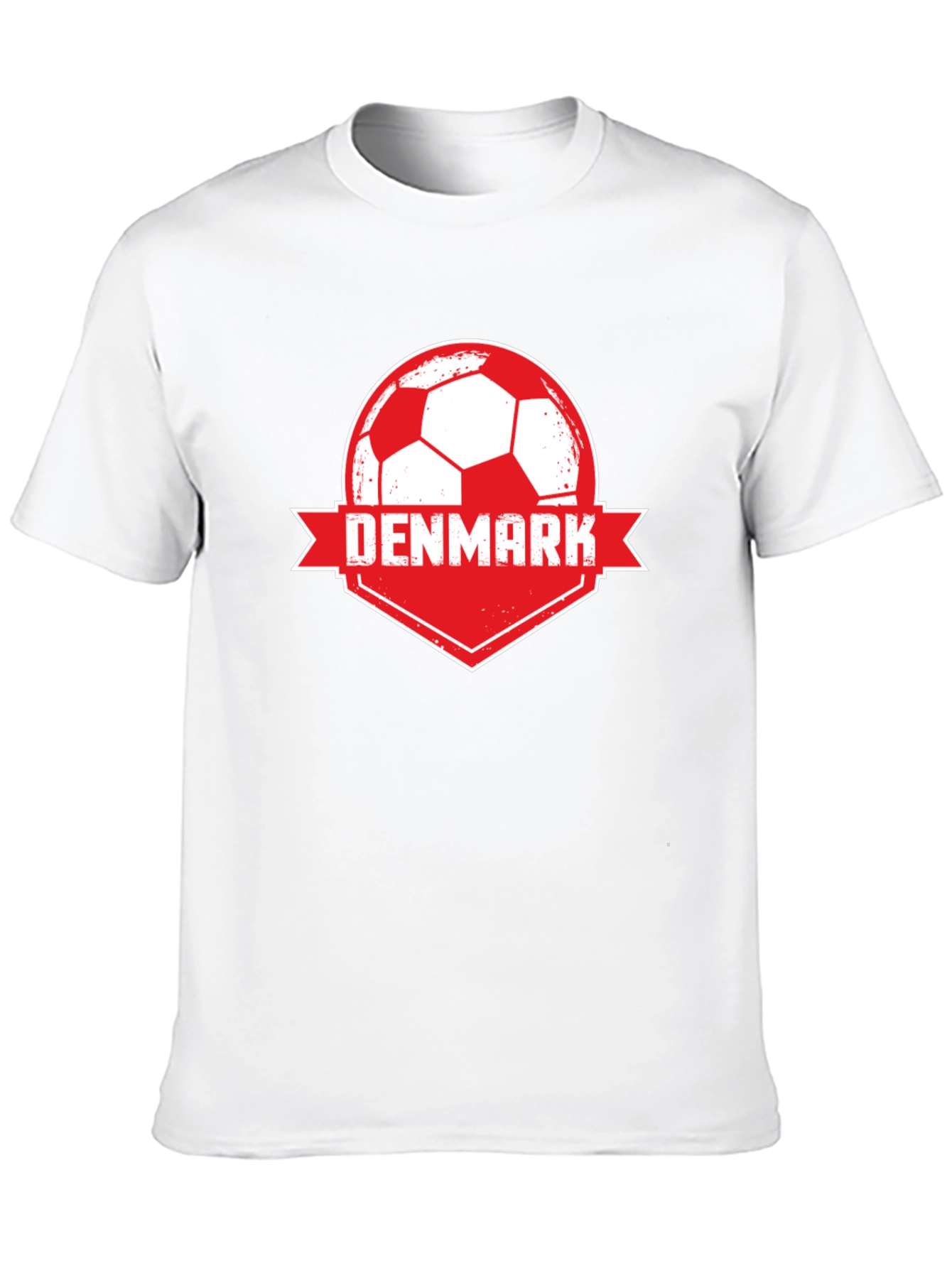 Black Denmark Soccer T-Shirt view 10