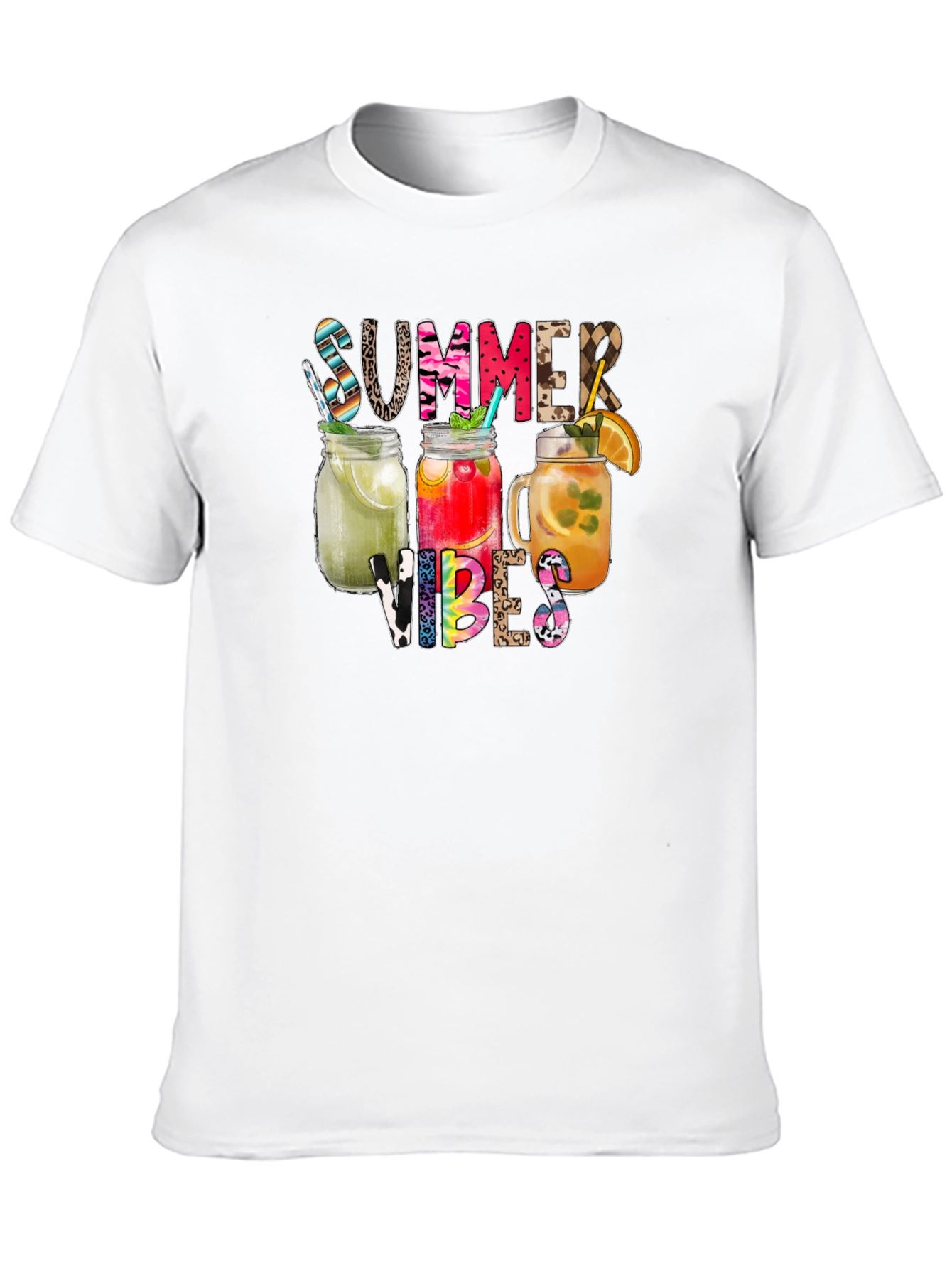Black Summer Vibes Graphic Tee view 10