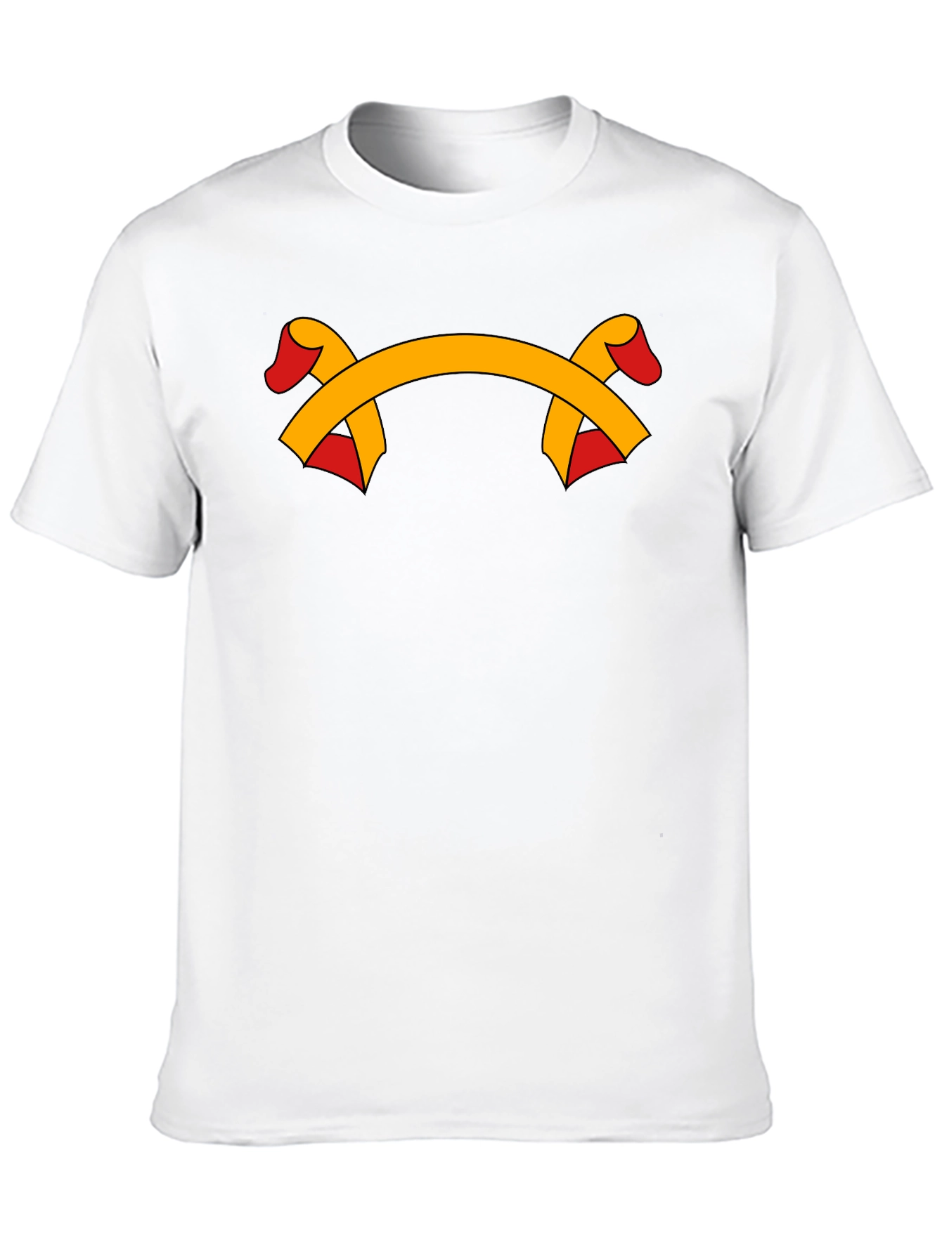 Black Ribbon Graphic Black T-Shirt view 10