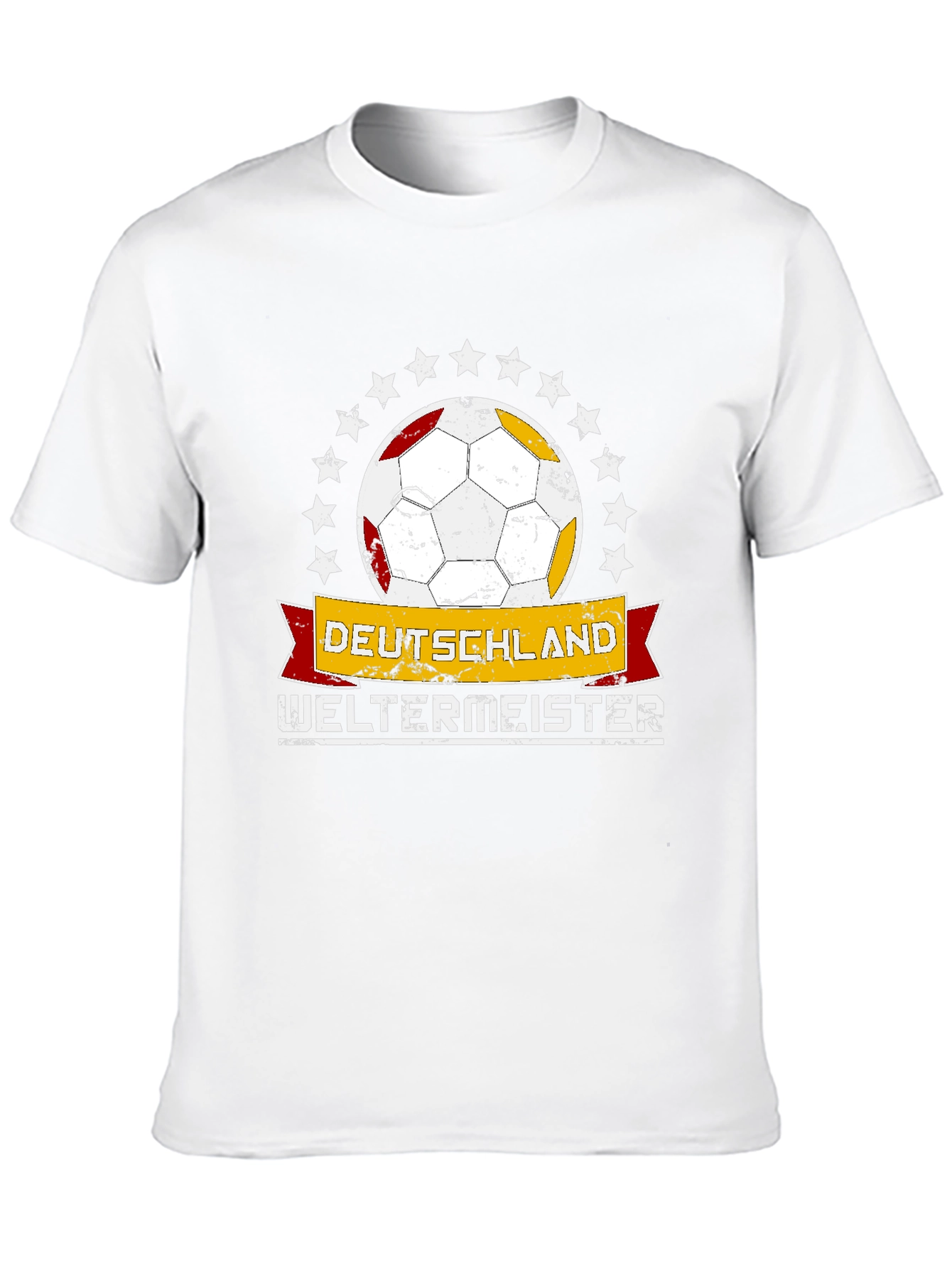 Black Deutschland Weltmeister Soccer T-Shirt view 10