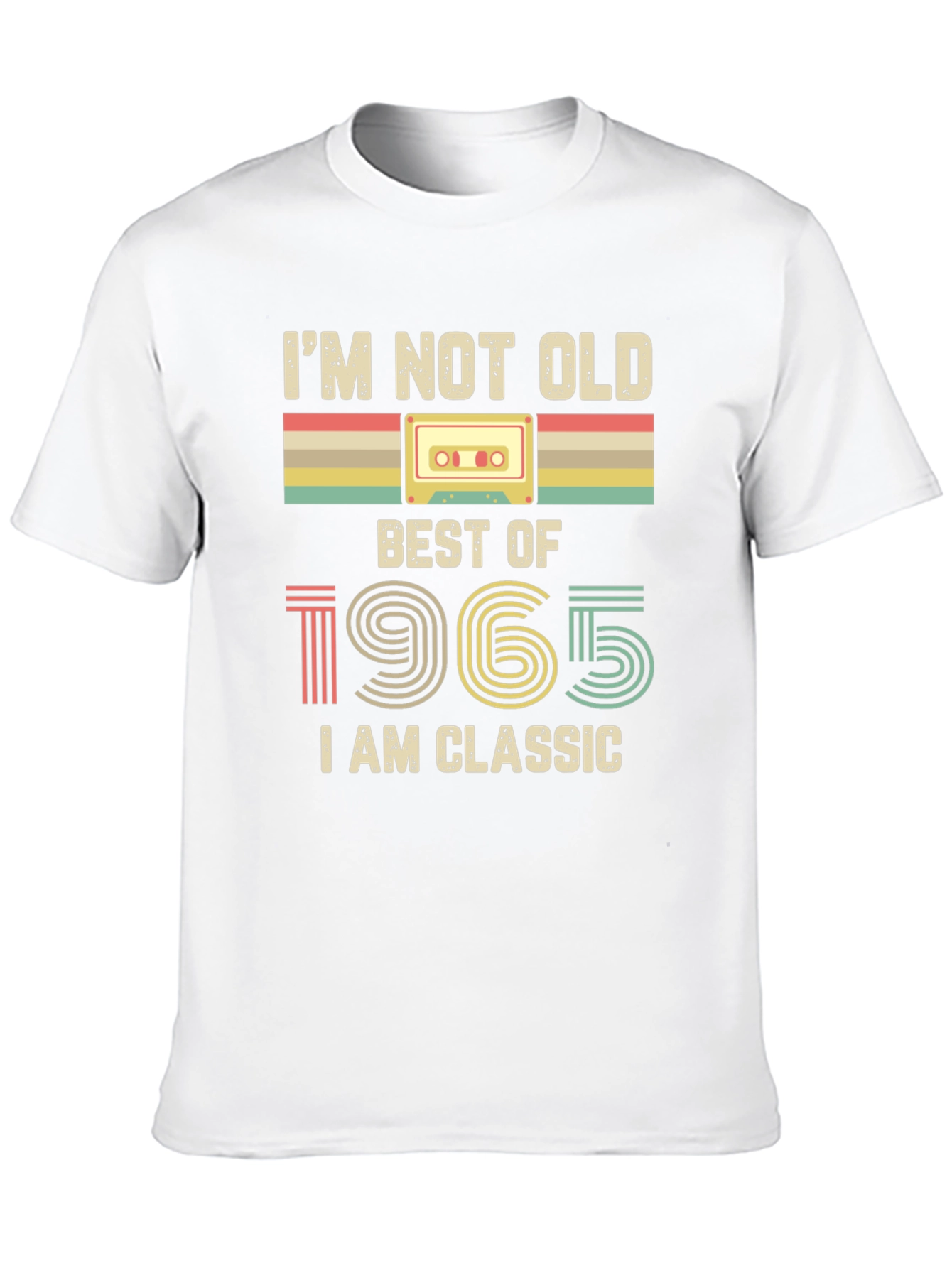 Black I'm Not Old, I'm Classic 1965 Graphic T-Shirt view 10