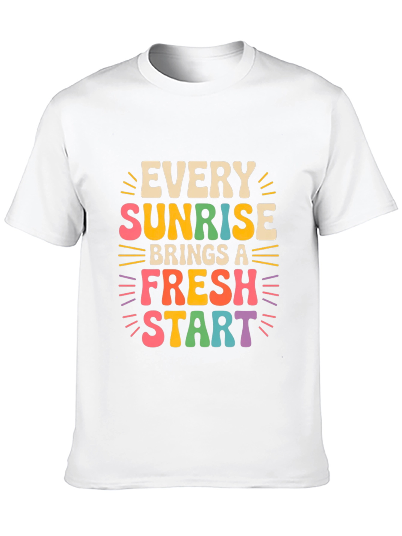 Black Sunrise Fresh Start Graphic Tee view 10