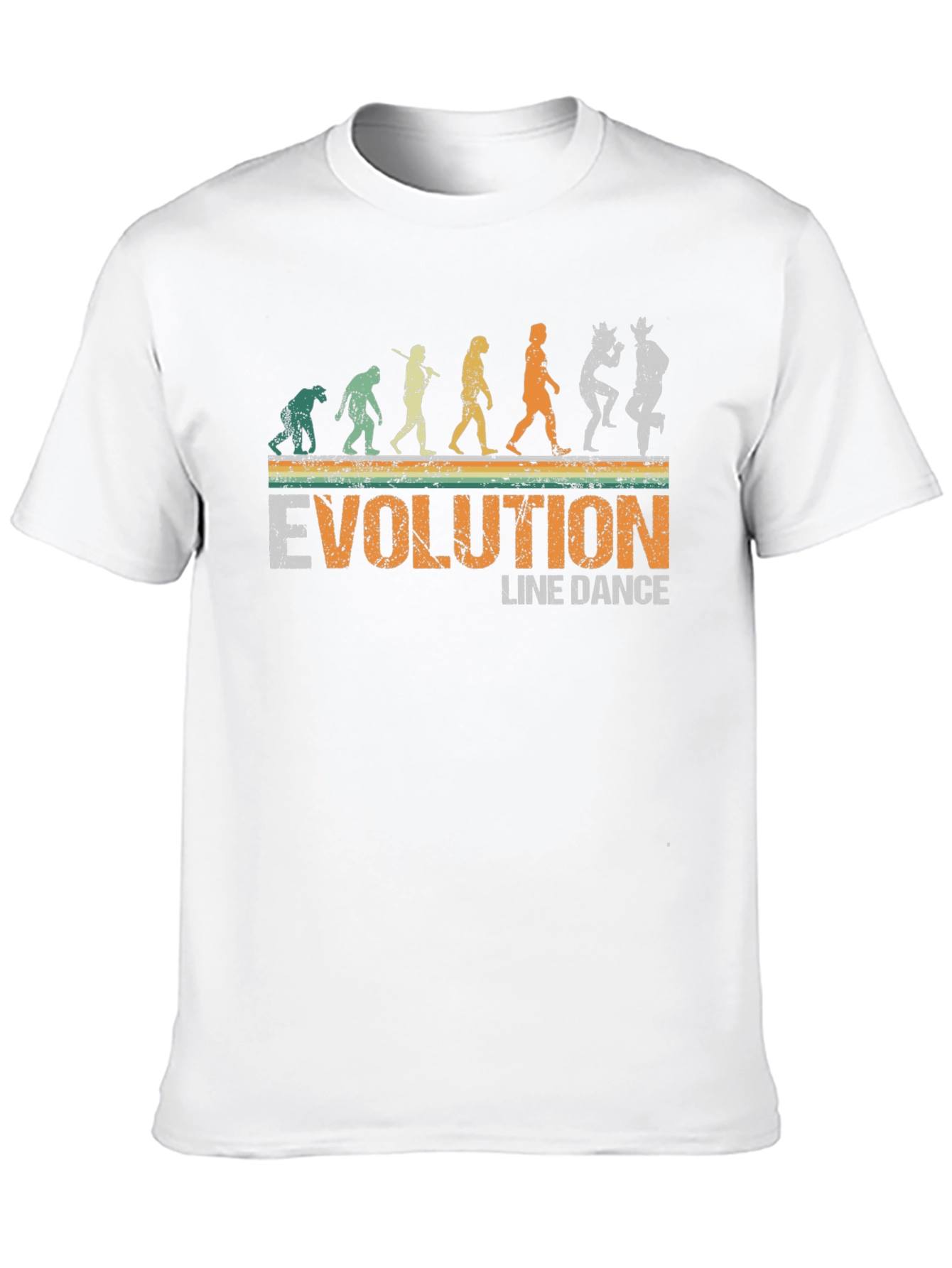 Evolution of Line Dance Black T-Shirt - 10