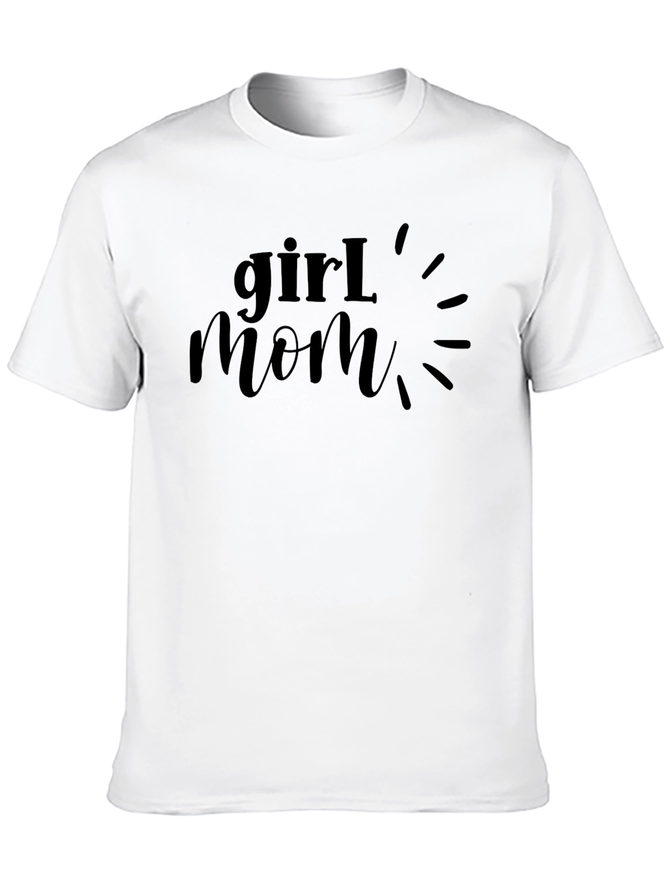 Black Girl Mom Graphic Tee - Black T-Shirt view 10