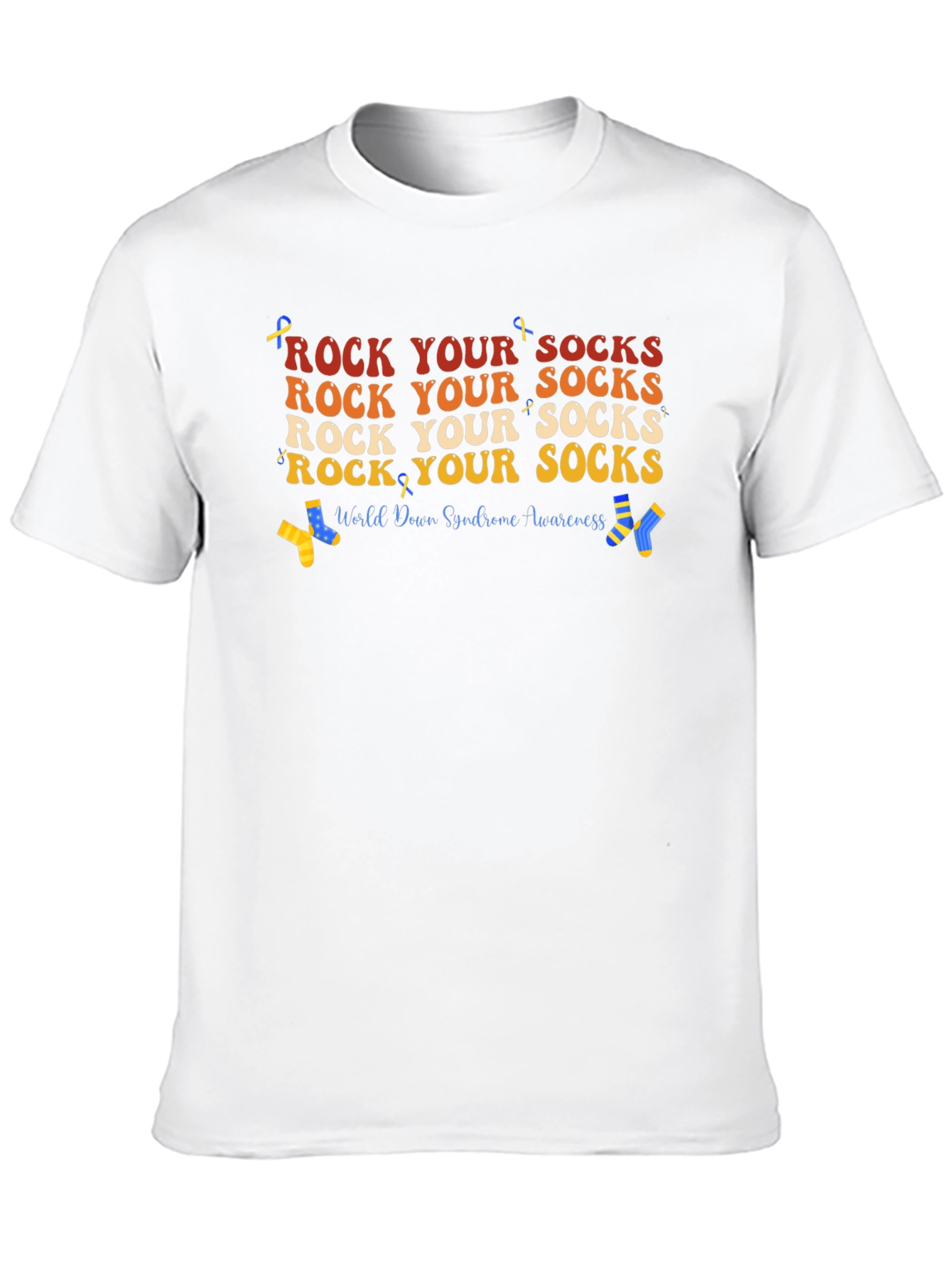 Rock Your Socks T-Shirt - Down Syndrome Awareness - 10