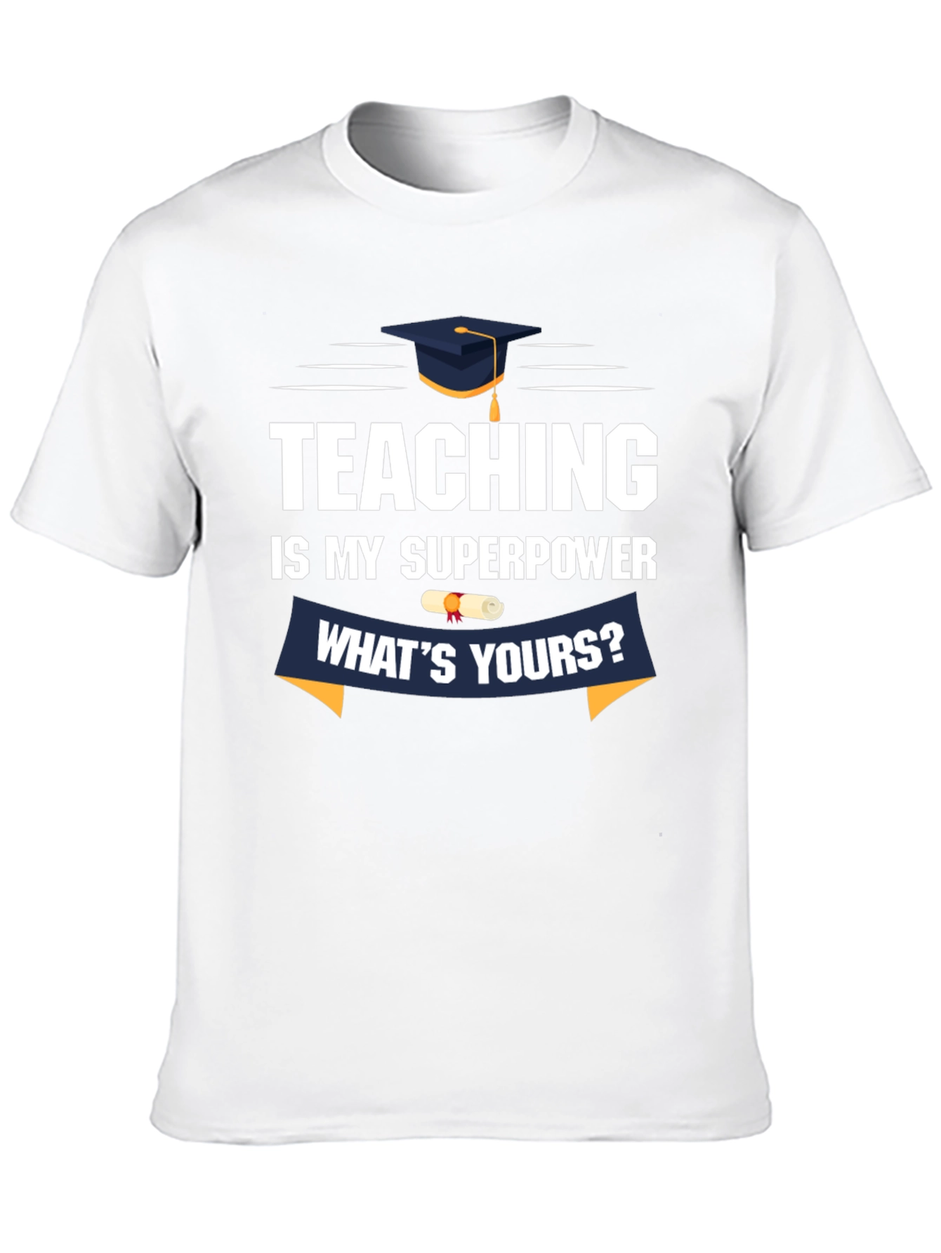Black Teaching Is My Superpower T-Shirt view 10