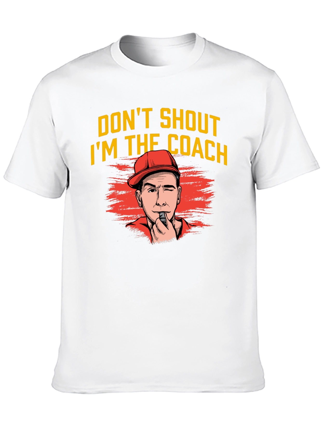 Black Don't Shout I'm The Coach T-Shirt view 10