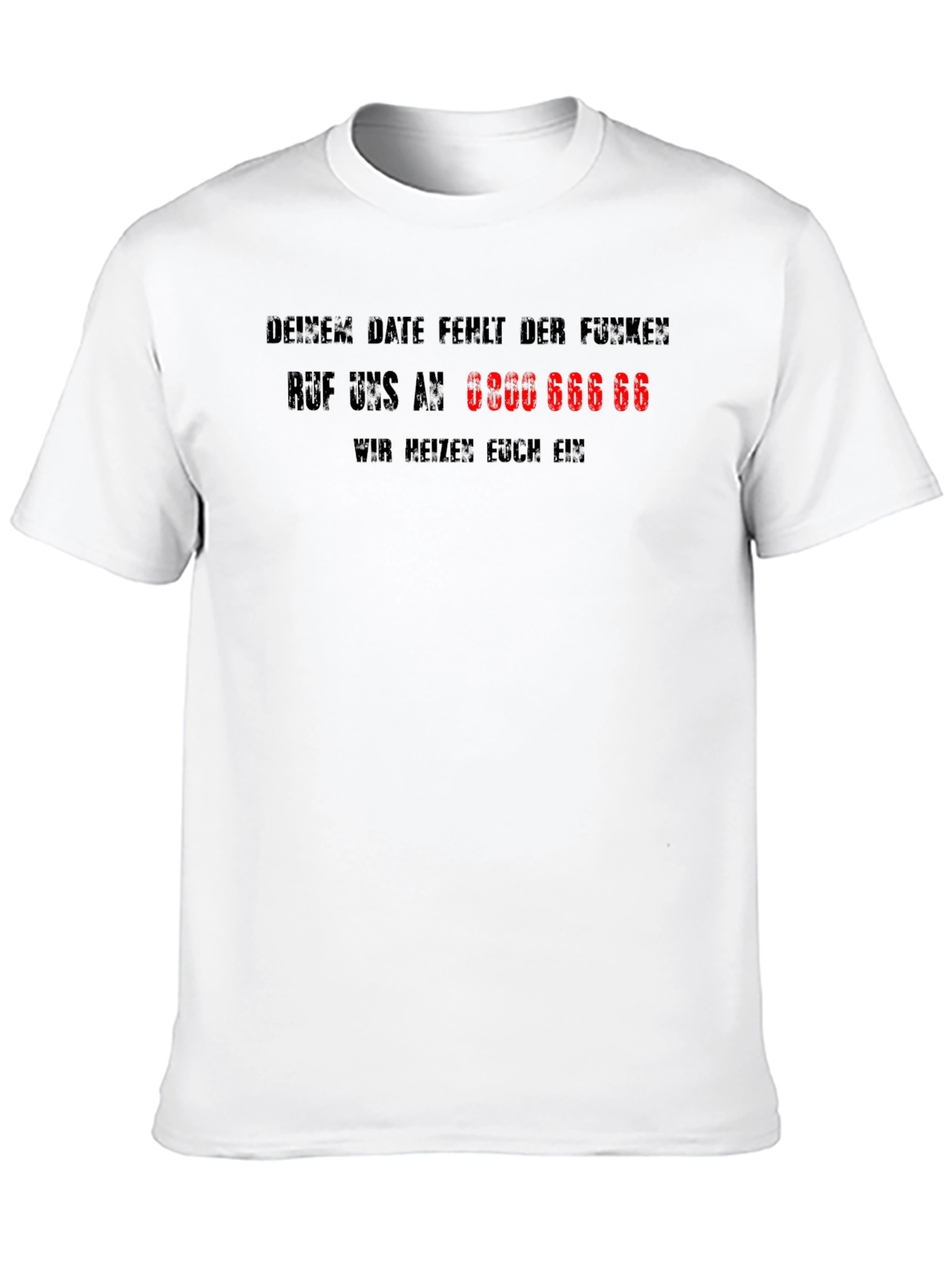 Black Funny German Slogan T-Shirt - Heizex Euch Ein view 10