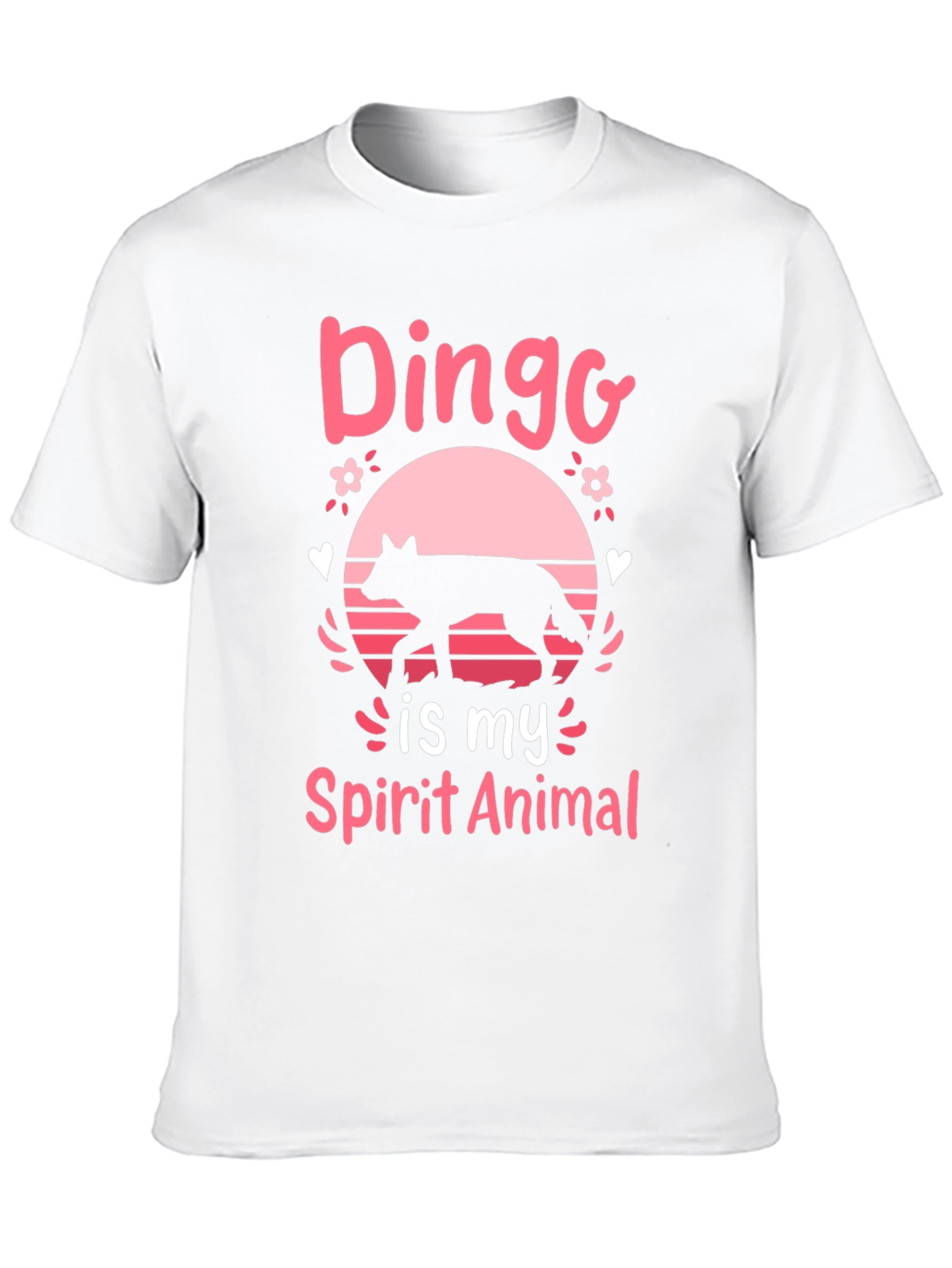 Black Dingo Spirit Animal Graphic Tee - Unisex view 10
