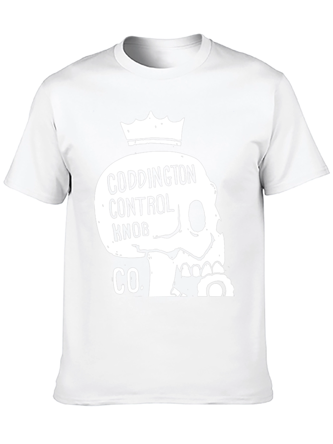 Black Coddington Control Knob Co. Skull Crown Graphic Tee view 10