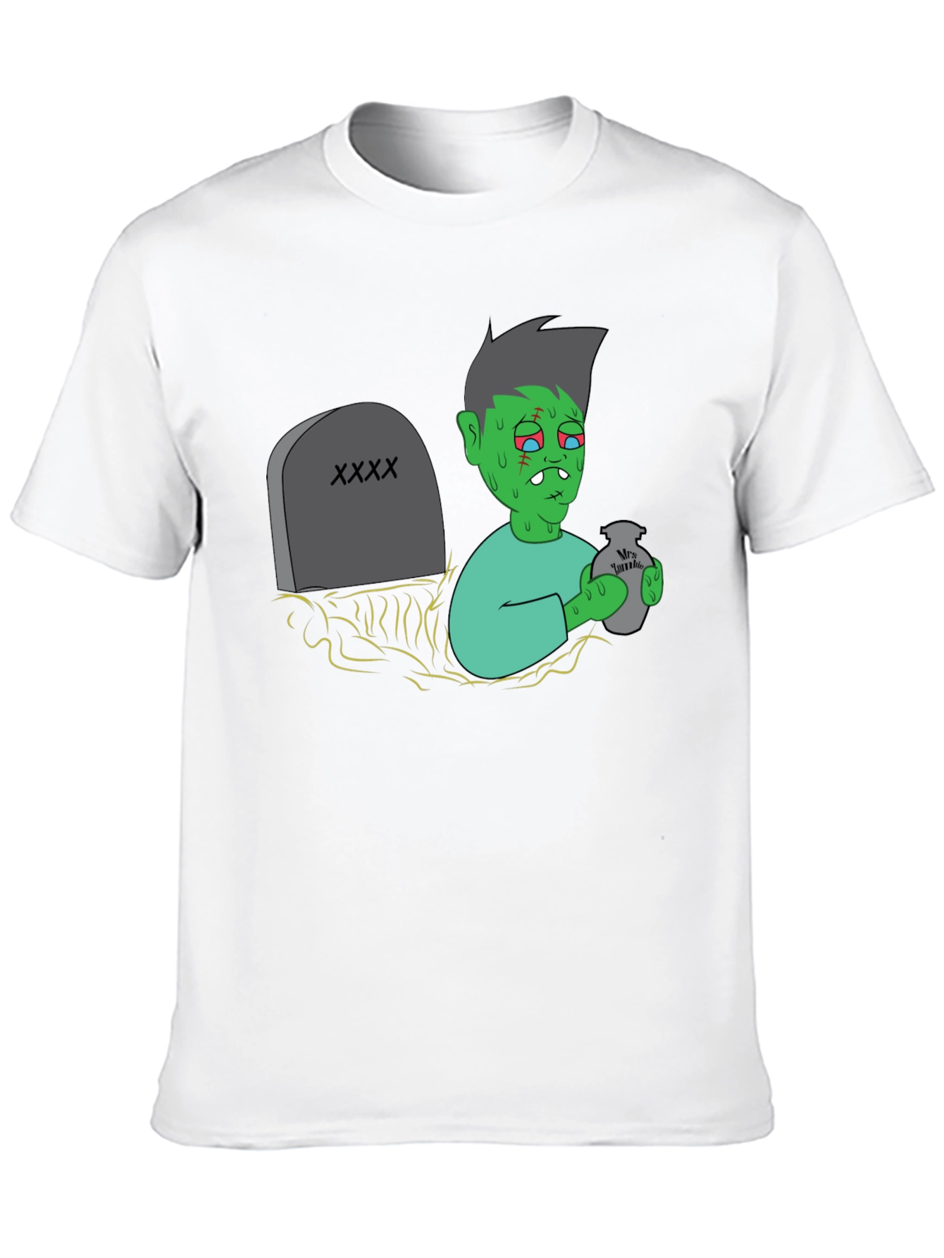 Black Zombie Resurrection Graphic T-Shirt view 10