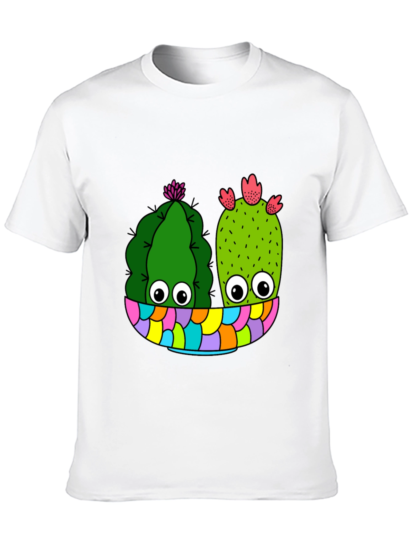 Black Cactus Crew Neck T-Shirt view 10