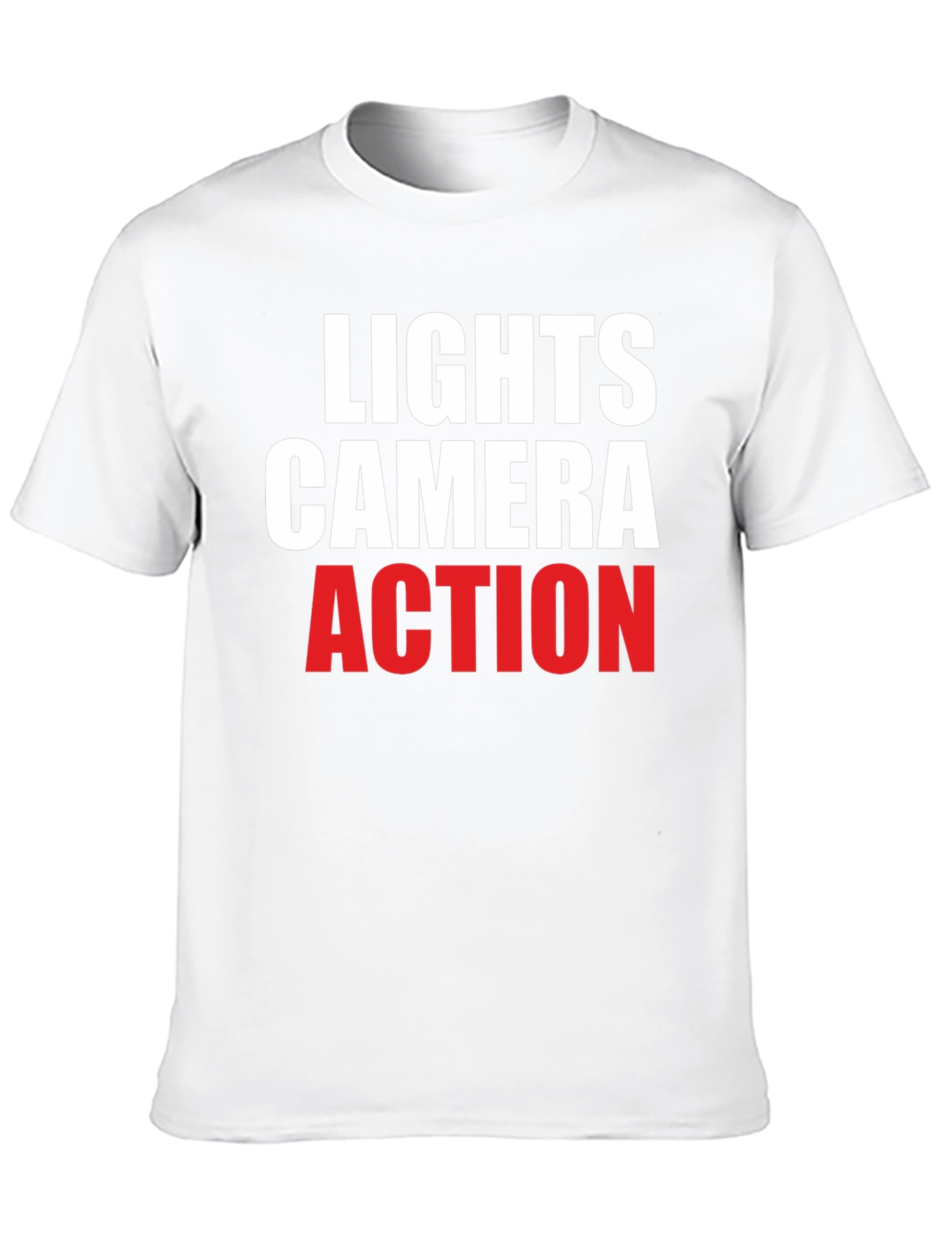 Black Lights Camera Action T-Shirt - Black view 10