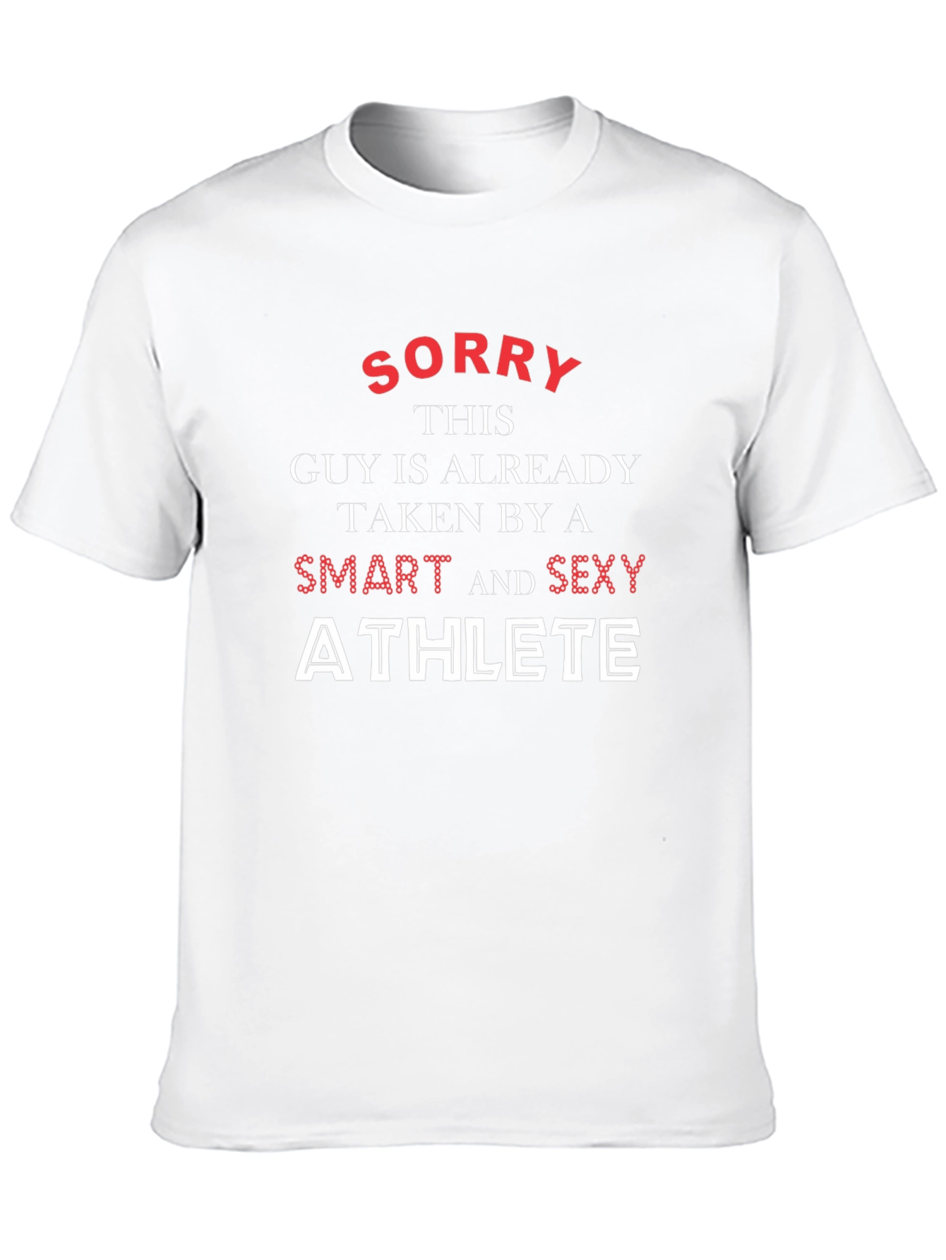 Black Taken Smart & Sexy Athlete Graphic Tee view 10