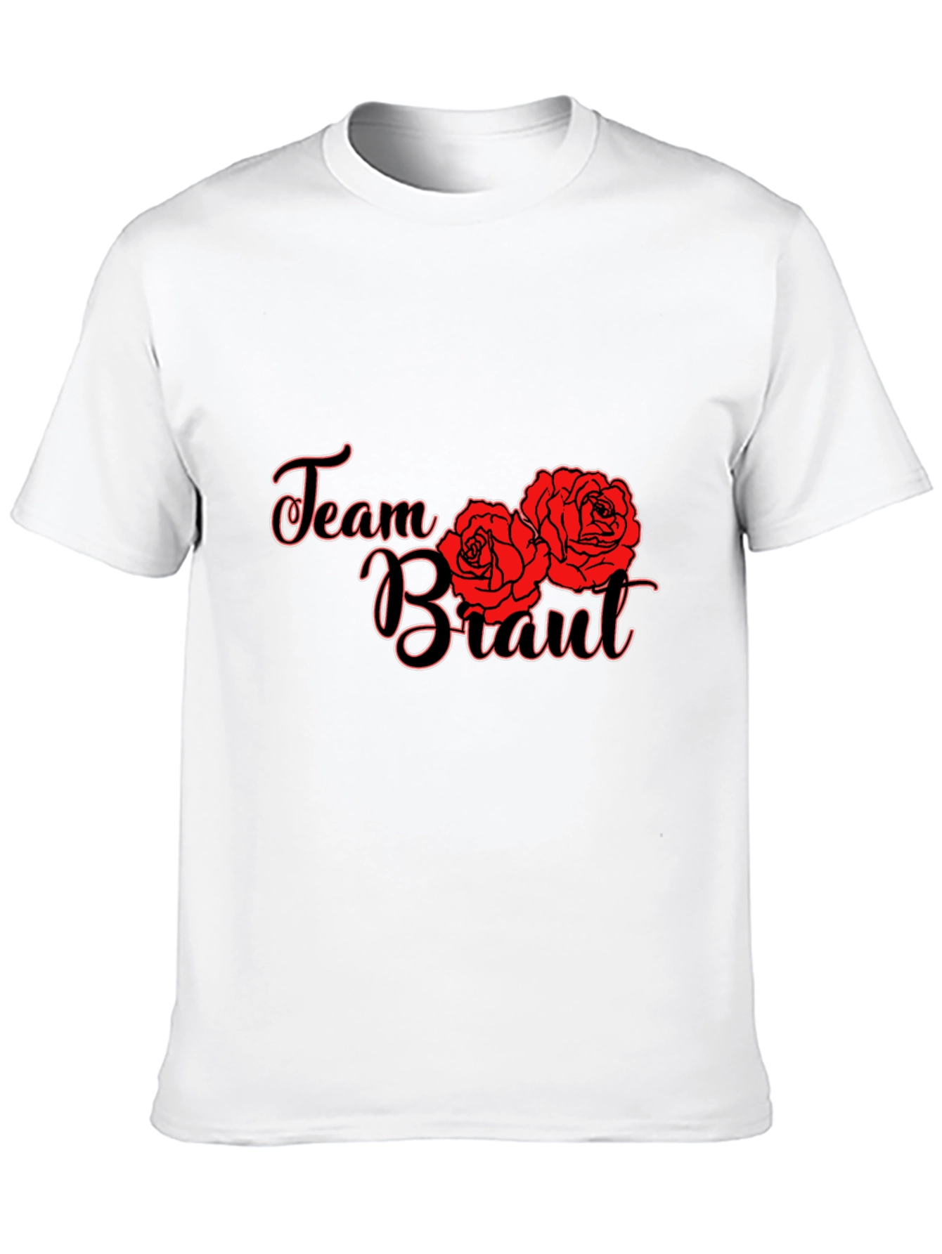 Black Team Brant Roses Graphic Tee view 10
