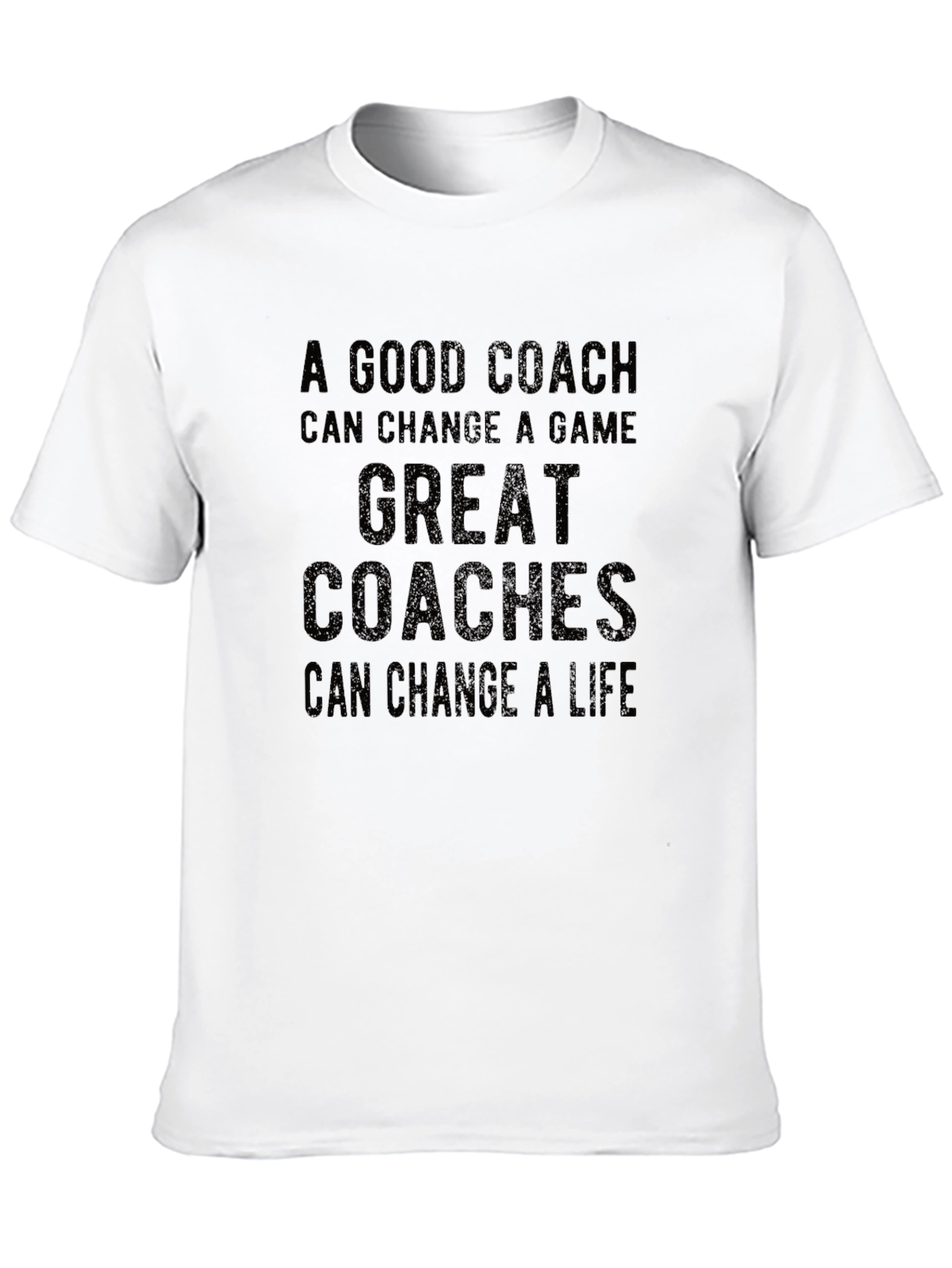 Black Good Coach Great Coaches T-Shirt view 10