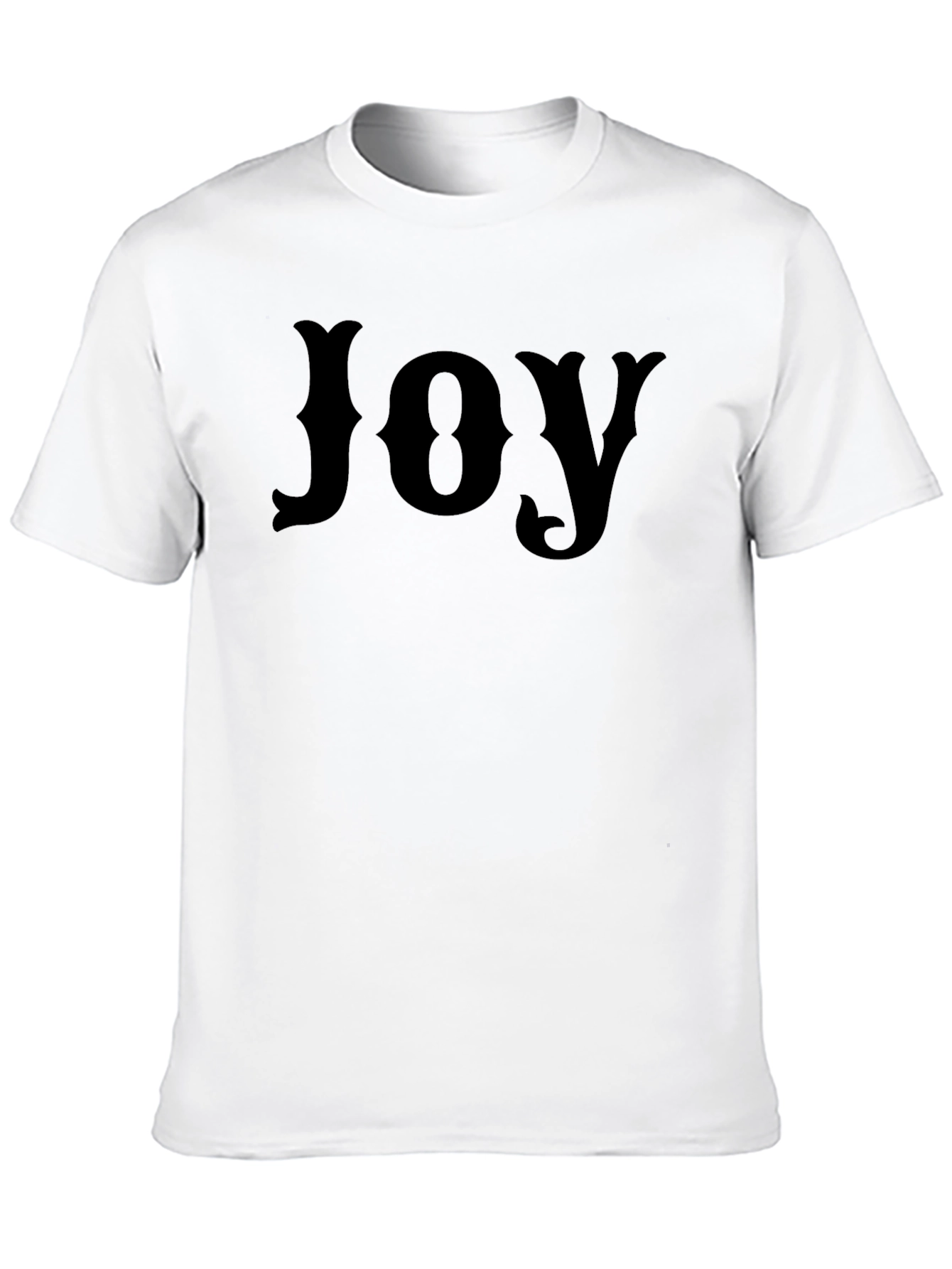 Black Joy Graphic Print Tee - Unisex Short Sleeve view 10