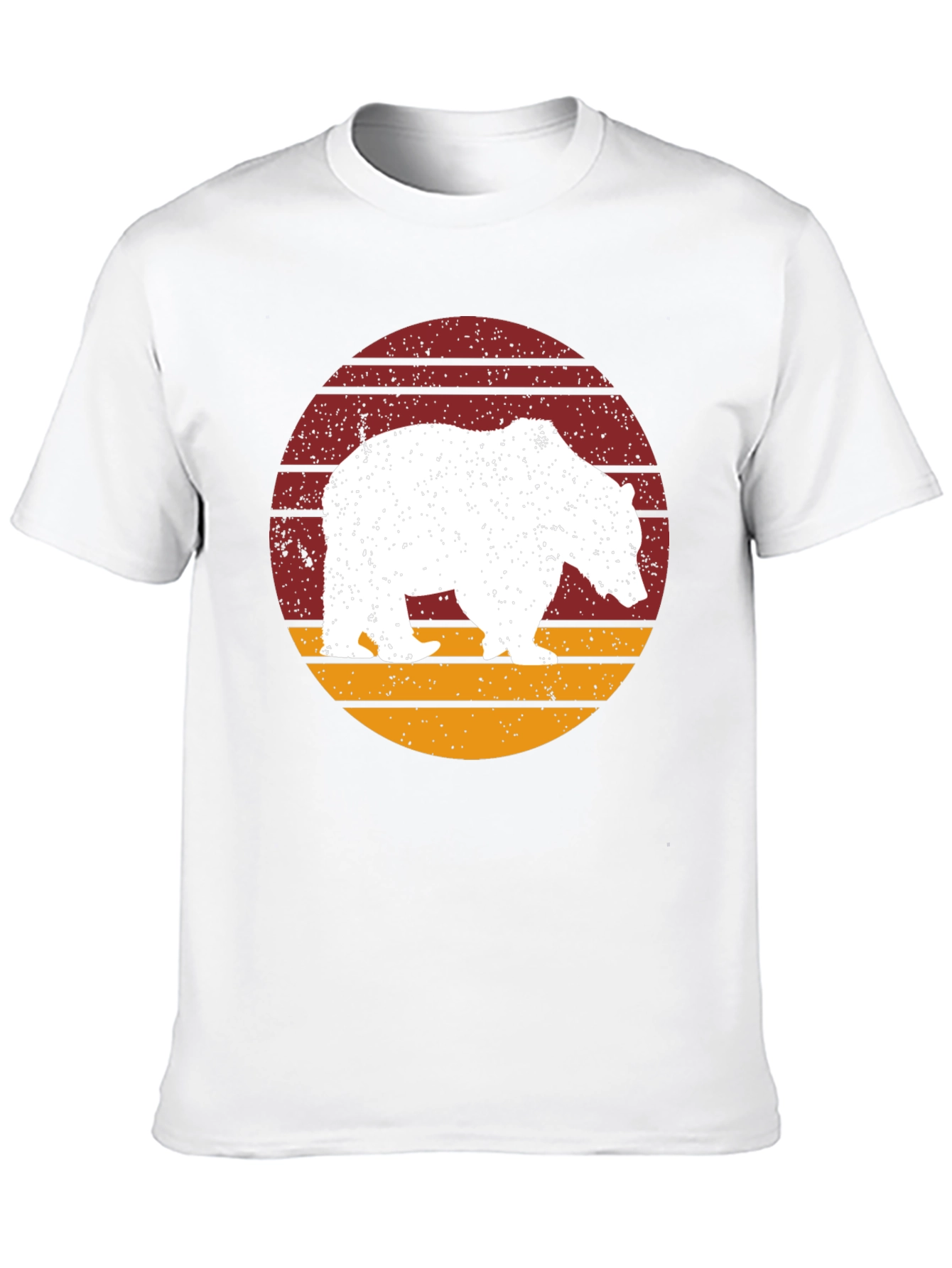 Black Retro Bear Graphic T-Shirt - Vintage Style view 10