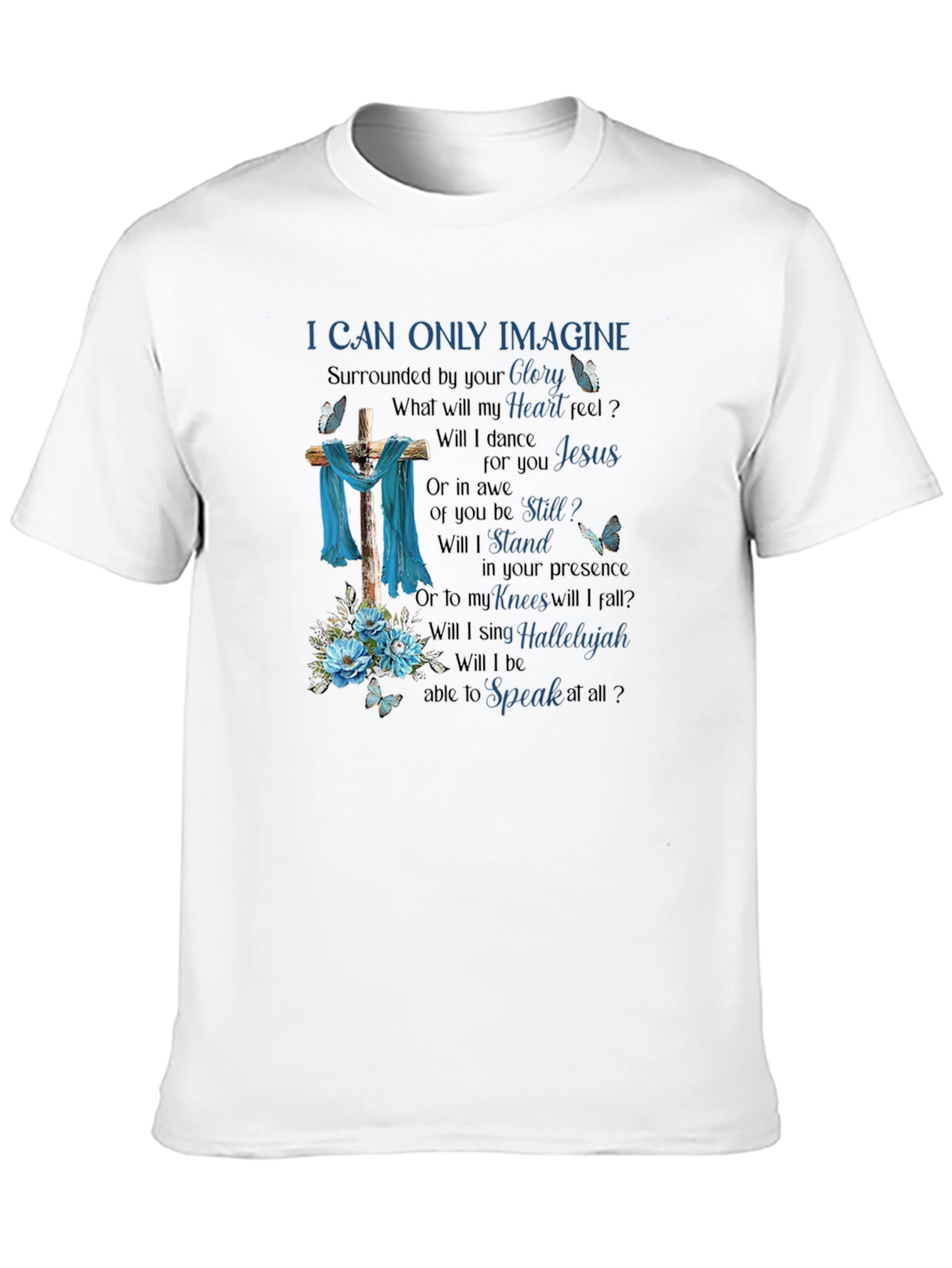 Black I Can Only Imagine Graphic Tee view 10