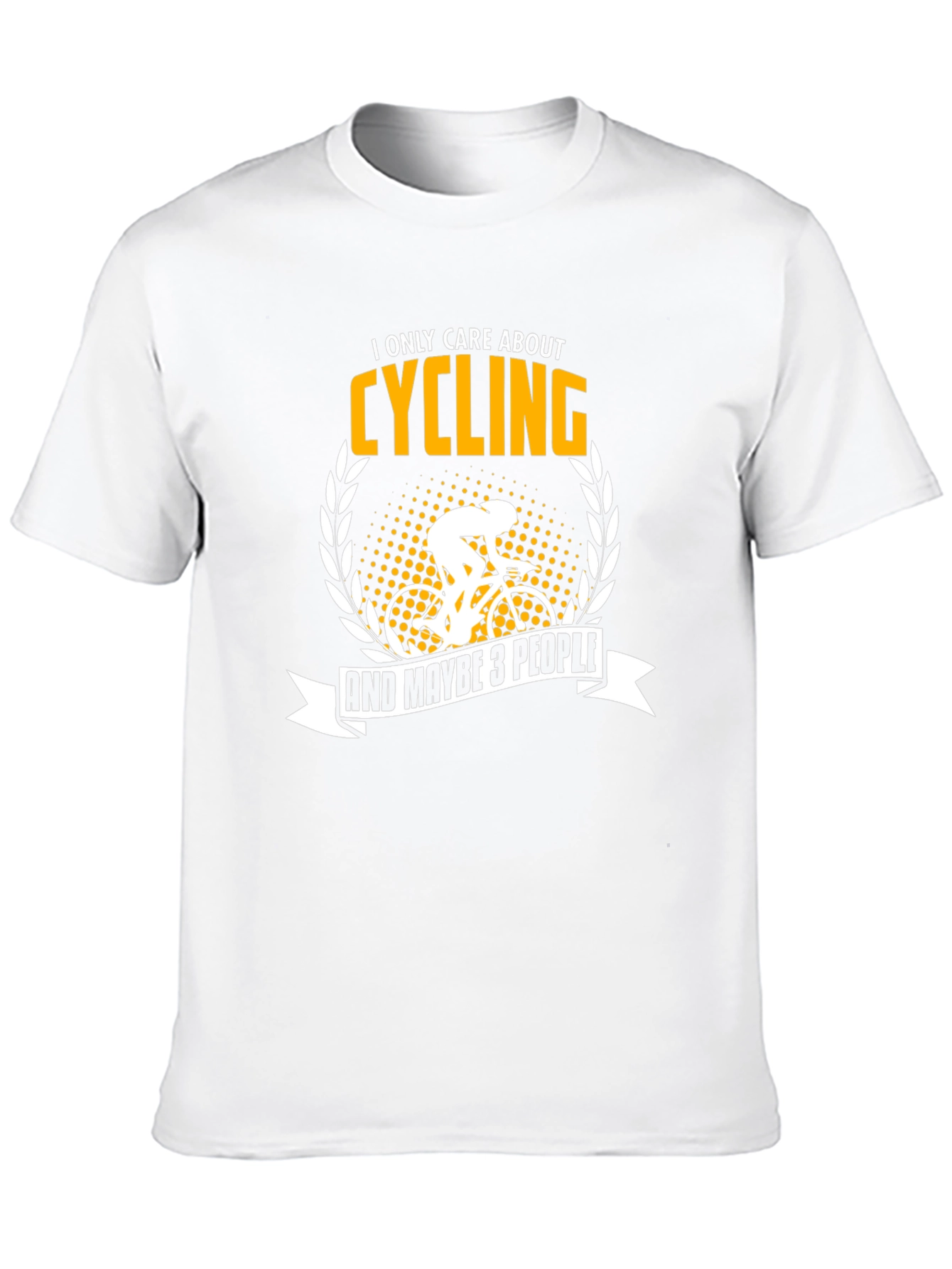 Black Cycling Enthusiast T-Shirt view 10