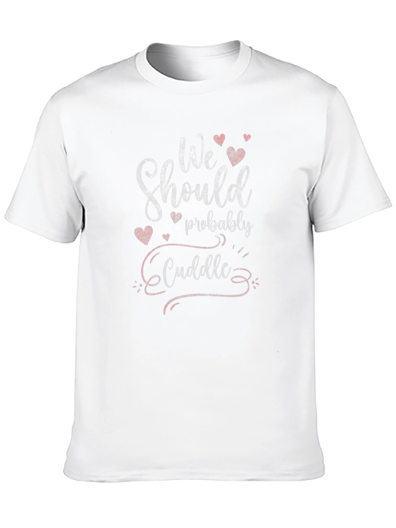 Black We Should Cuddle Graphic Tee view 10