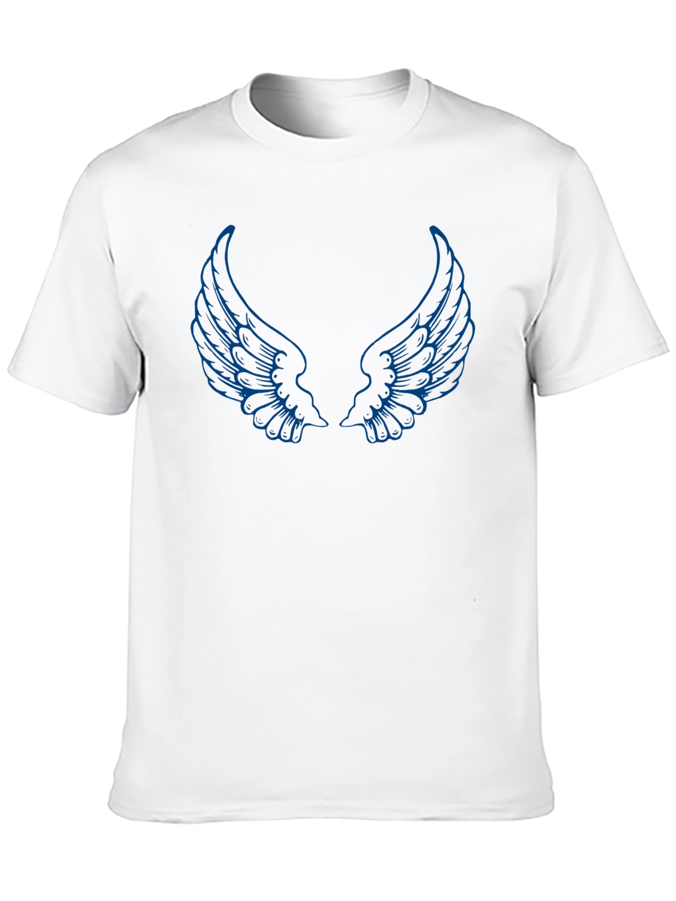 Black Wing Graphic Black T-Shirt view 10