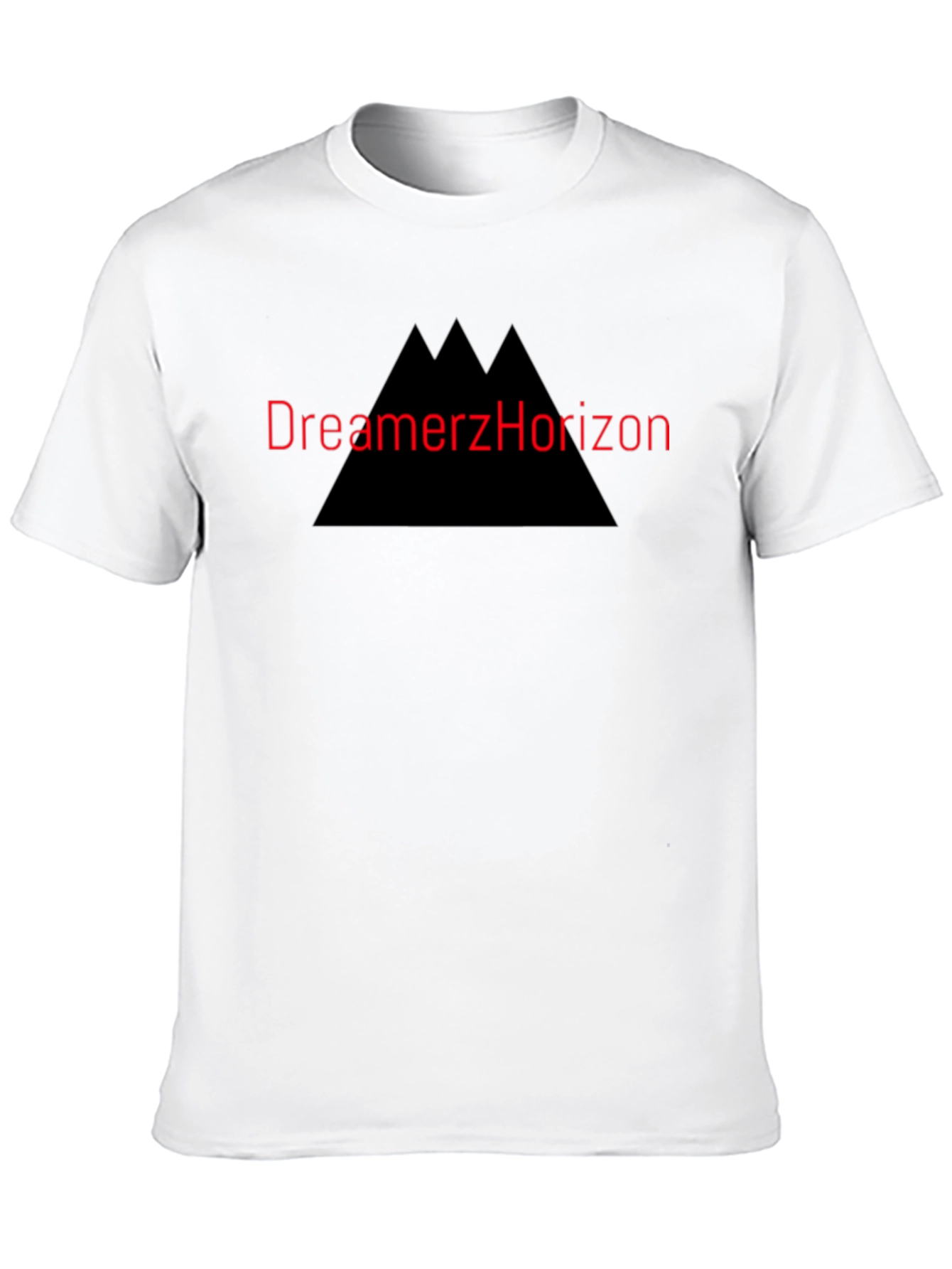 Black Dreamerz Horizon Graphic T-Shirt - Black Cotton Tee view 10