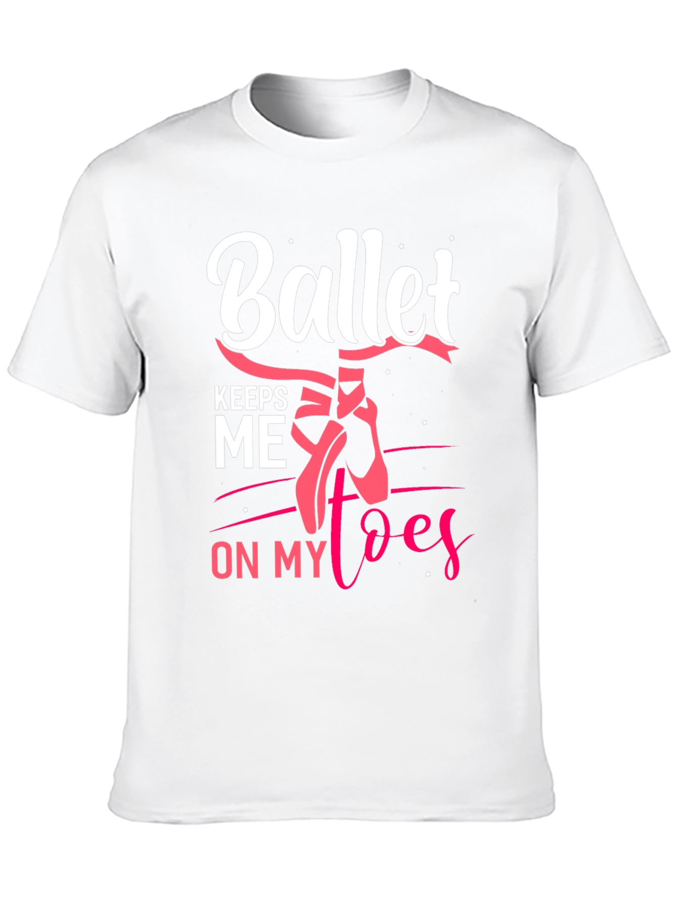 Black Ballet Keeps Me on My Toes Graphic Tee view 10