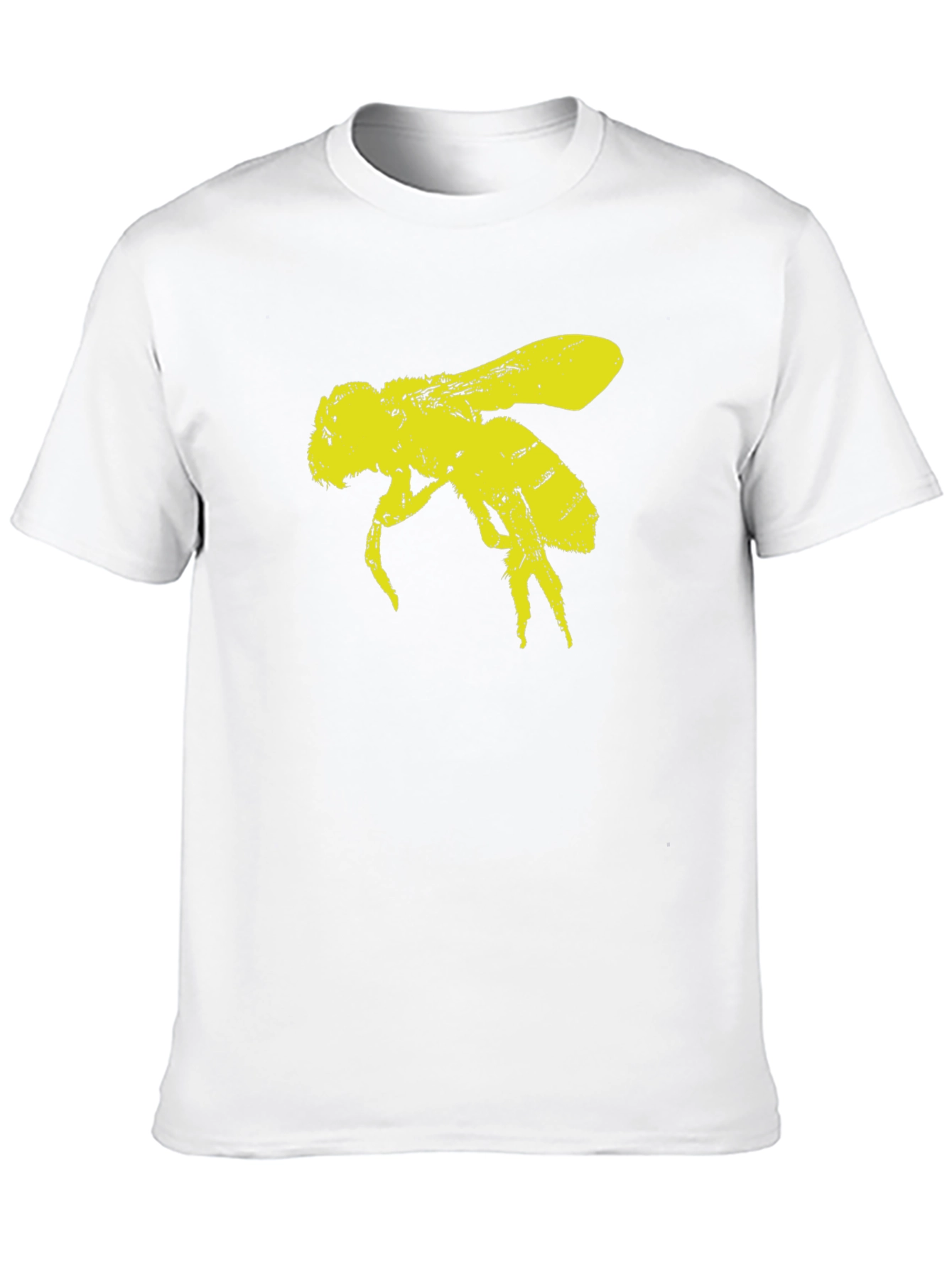 Black Bee Graphic Black T-Shirt - Unisex view 10