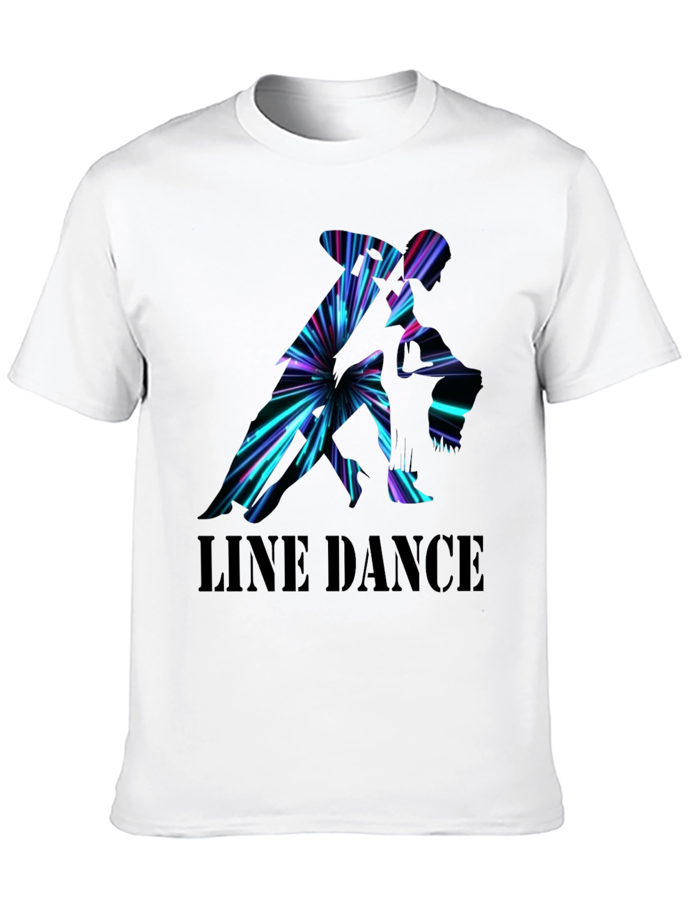 Black Line Dance Graphic Tee view 10