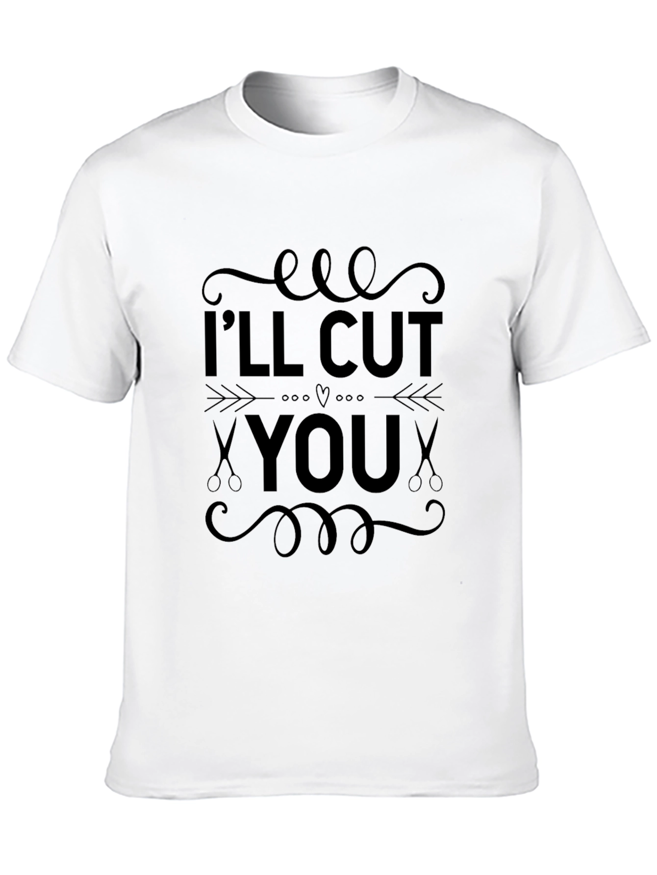 I'll Cut You T-Shirt - Barber Style Tee - 10