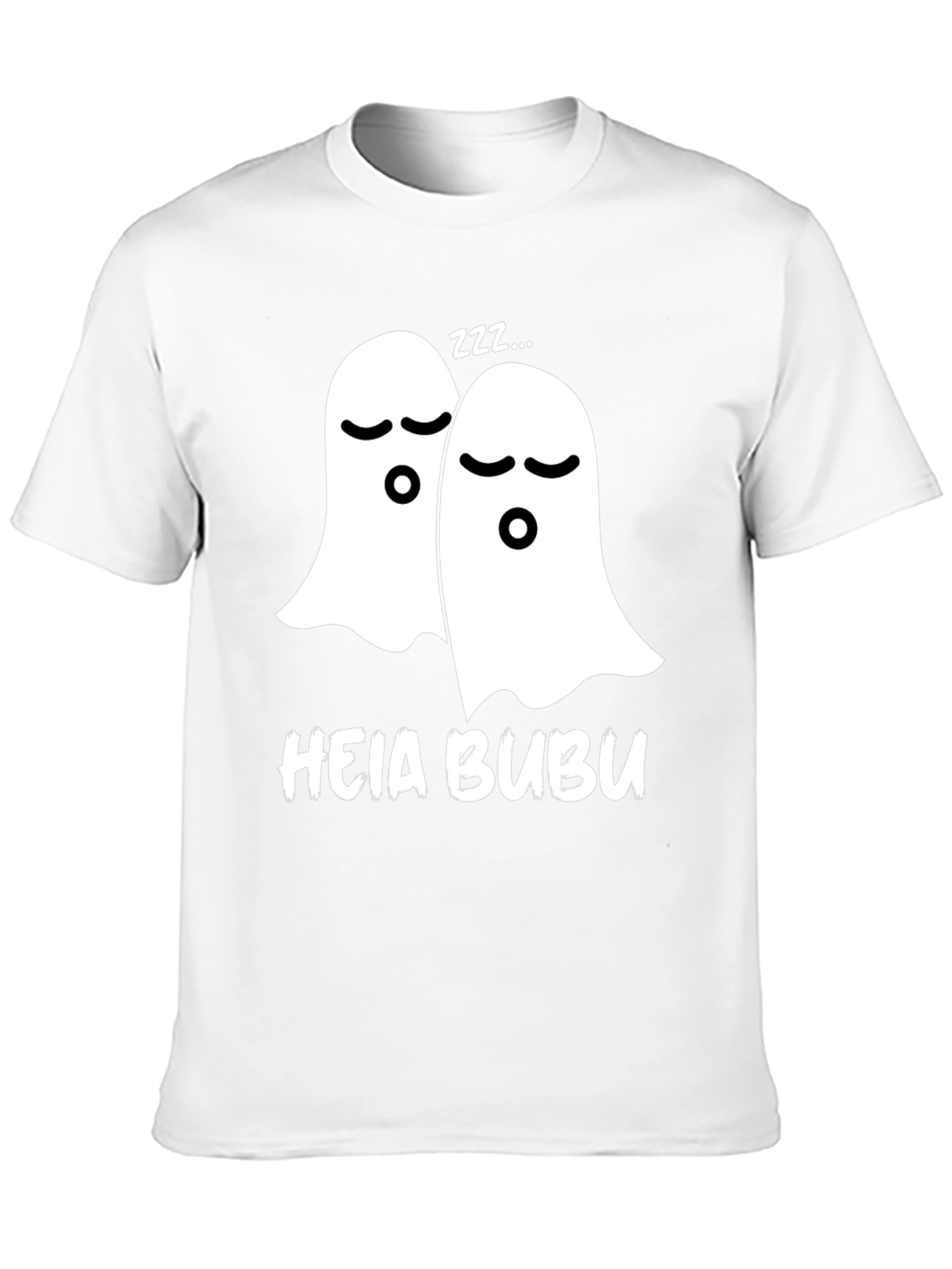 Black Heia Bubu Ghost T-Shirt view 10