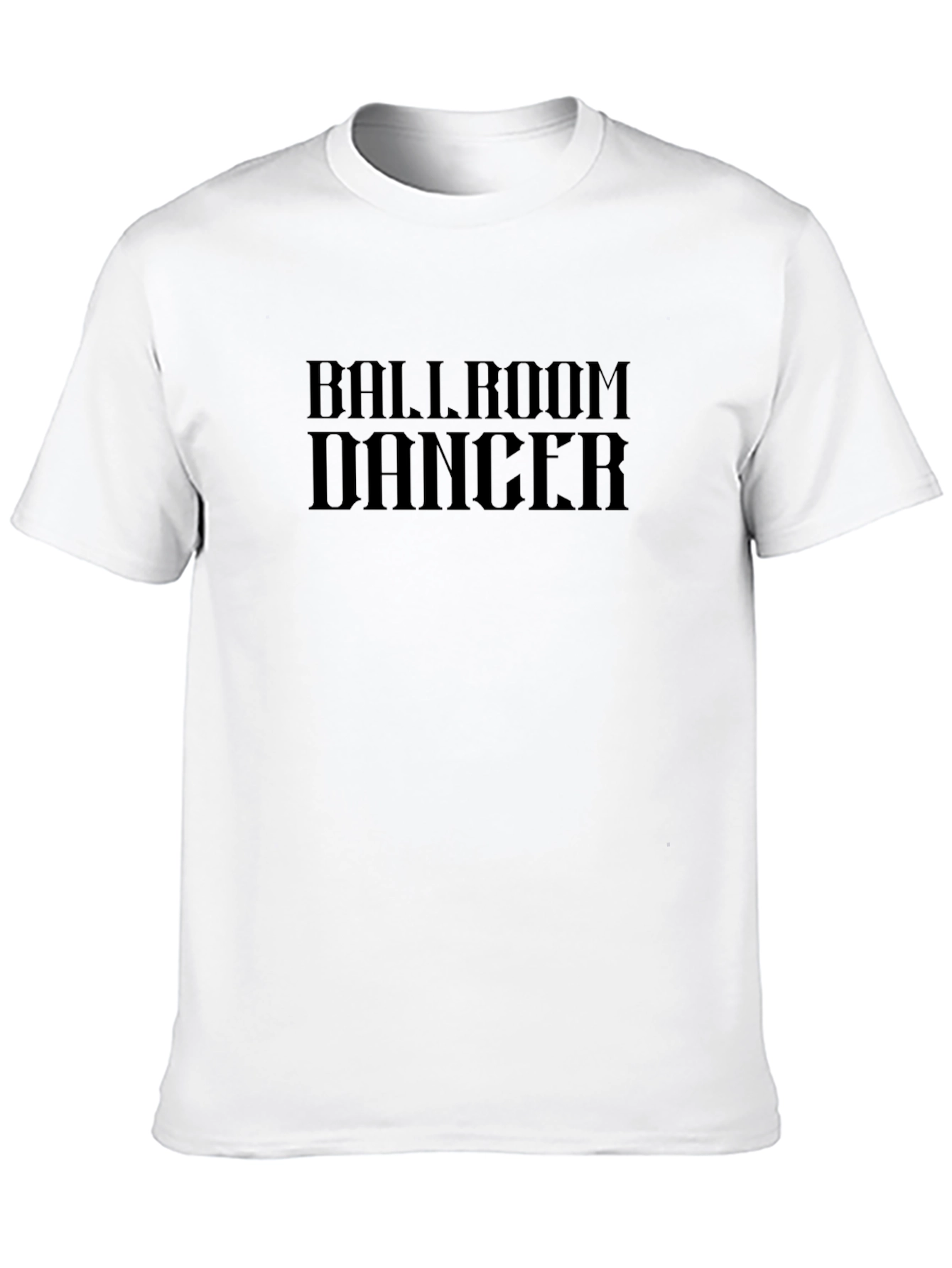 Black Ballroom Dancer Graphic Tee - Stylish Comfort view 10