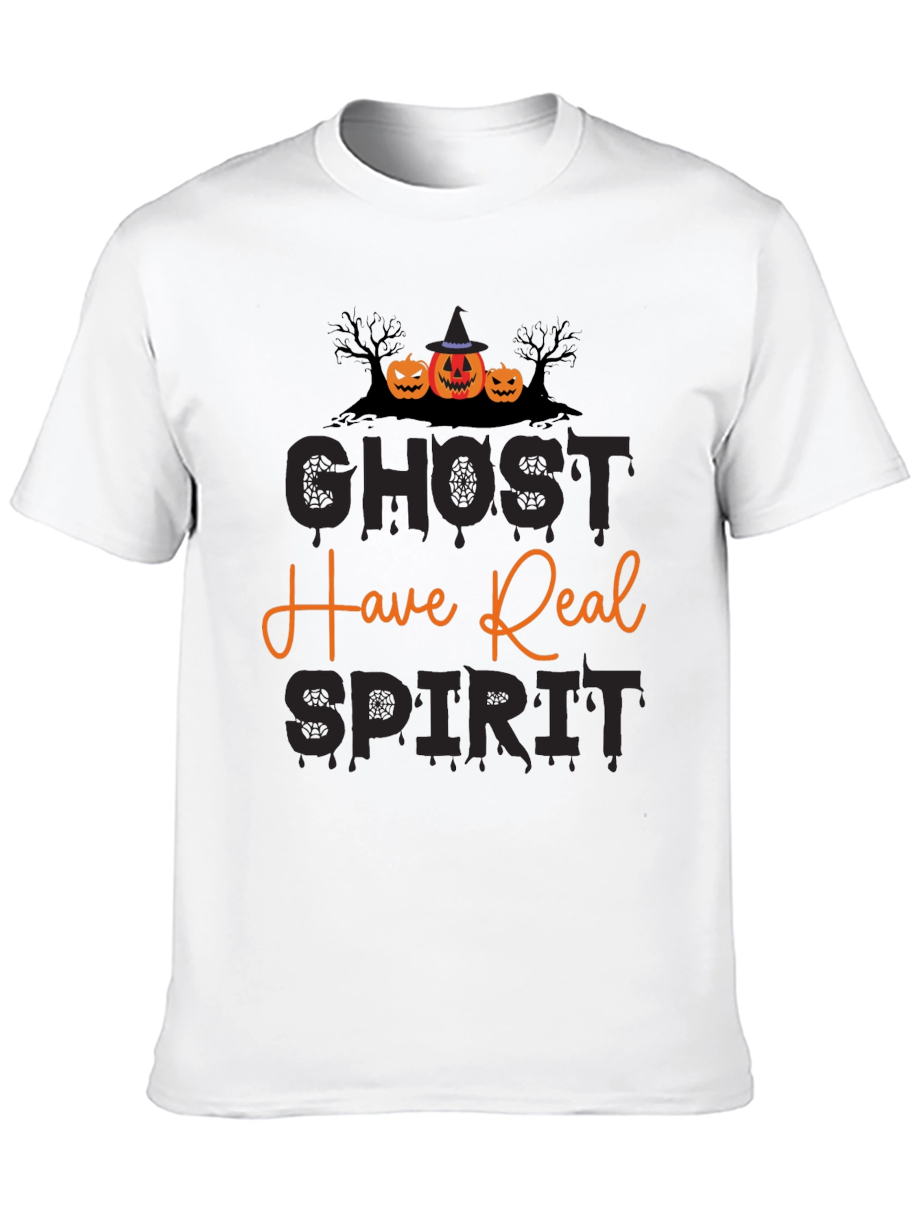 Ghost Have Real Spirit Halloween Tee - 10