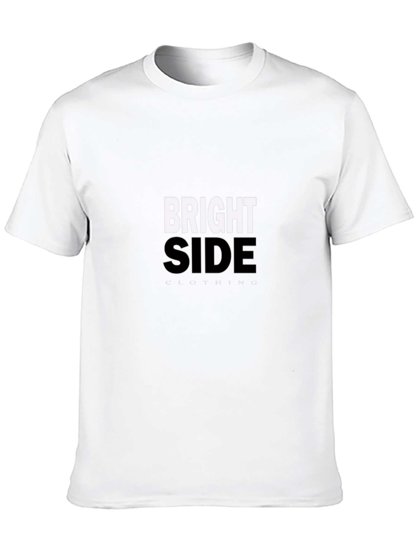 Black Bright Side Clothing Black Graphic Tee view 10