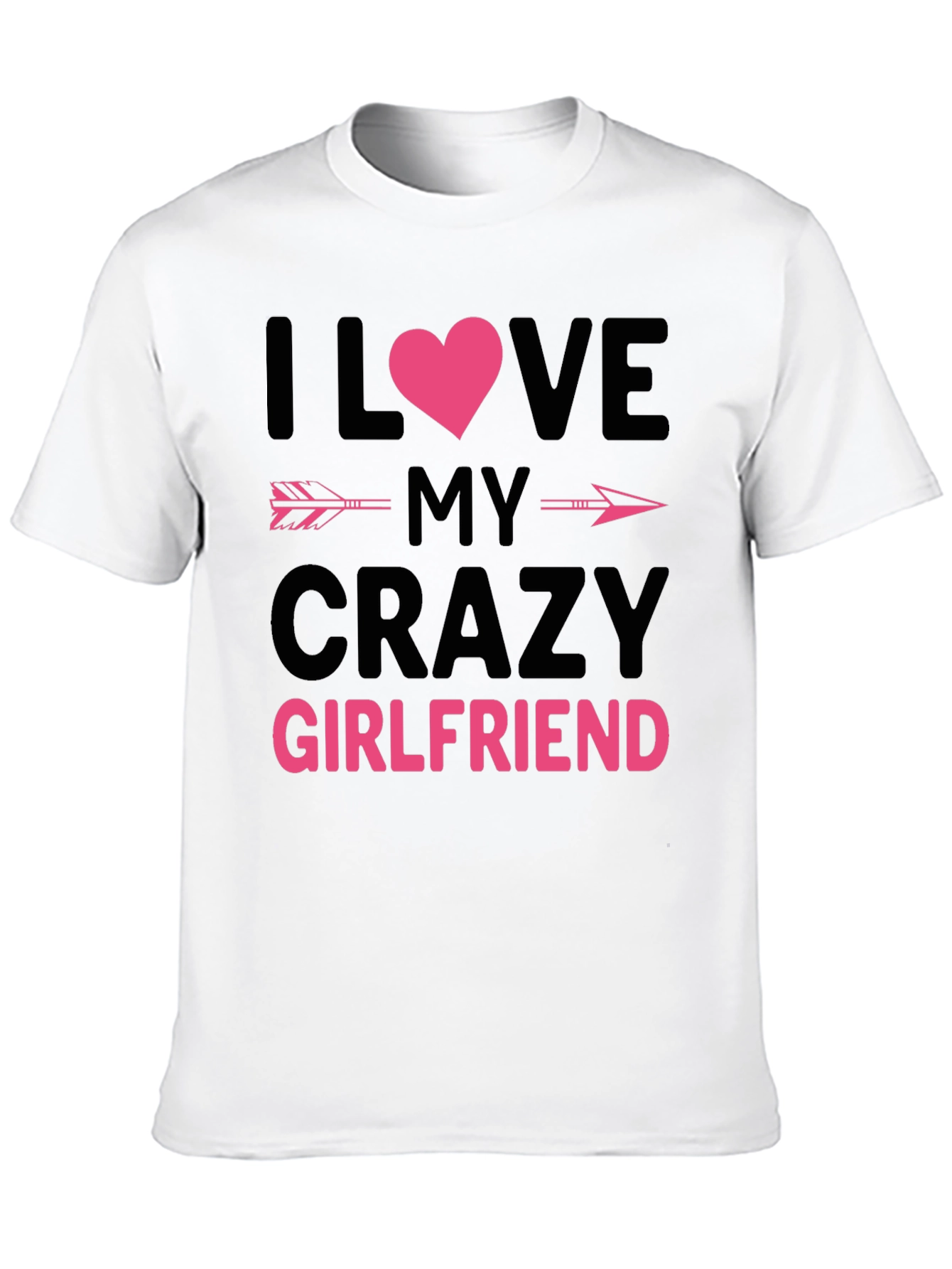 Black Crazy Girlfriend Graphic Tee view 10