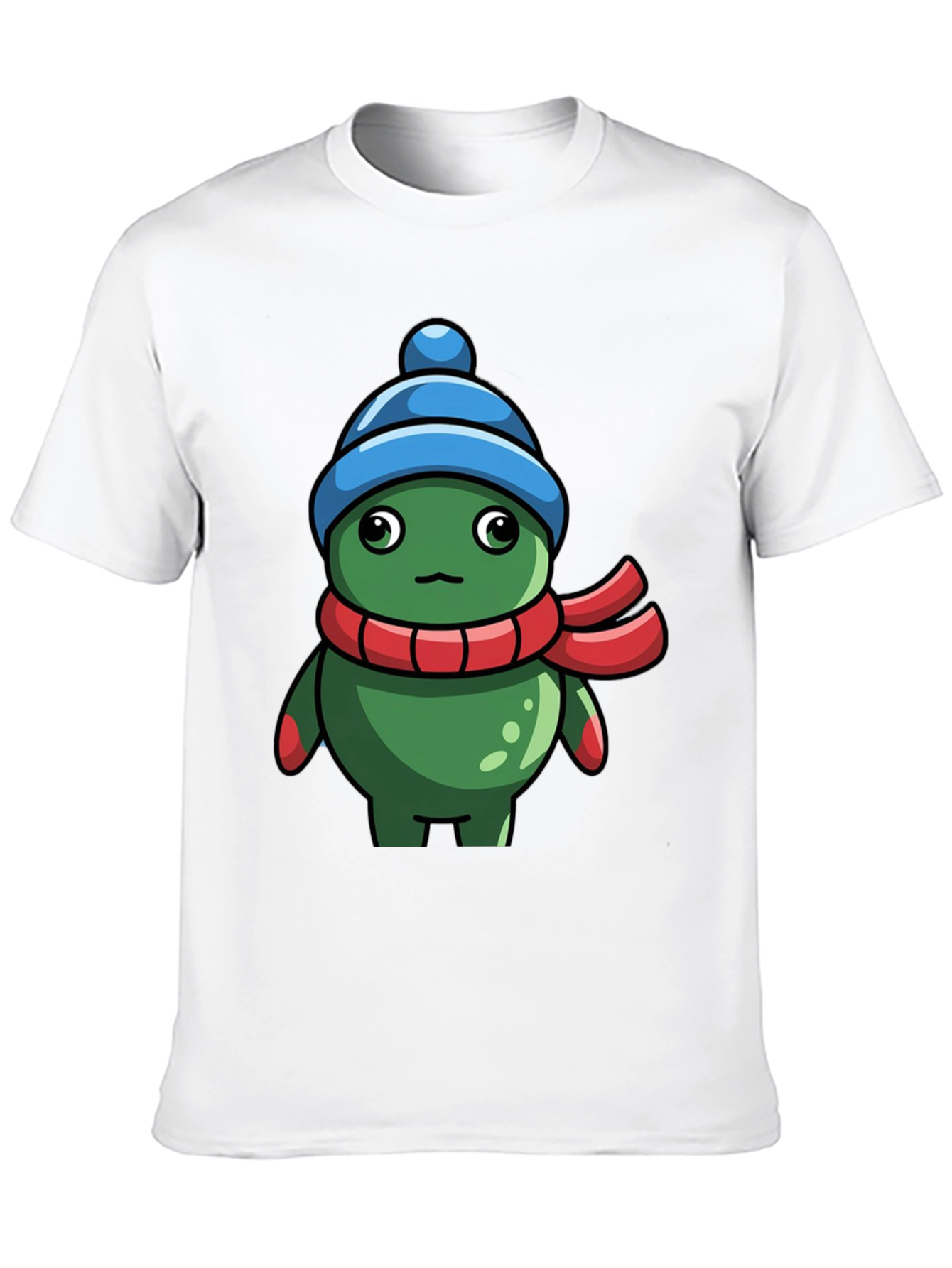 Black Cartoon Character T-Shirt view 10